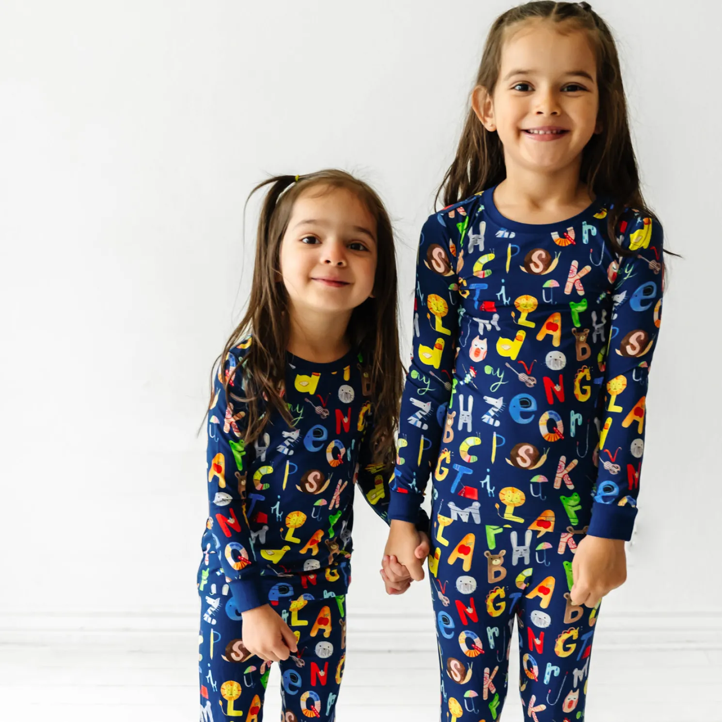 Alphabet Friends Two-Piece Pajama Set