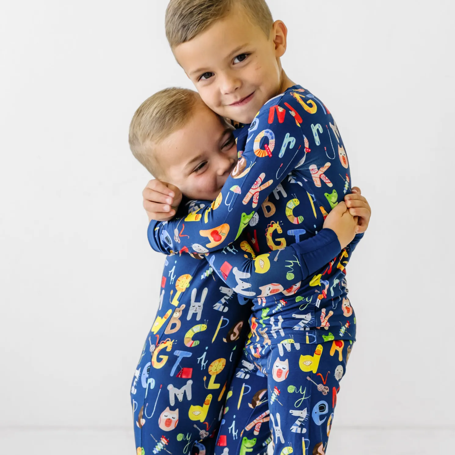 Alphabet Friends Two-Piece Pajama Set