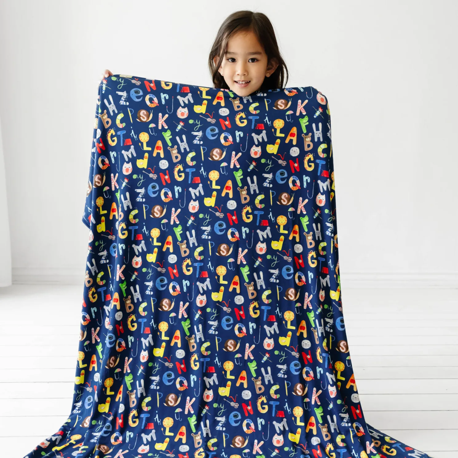 Alphabet Friends Large Cloud Blanket®