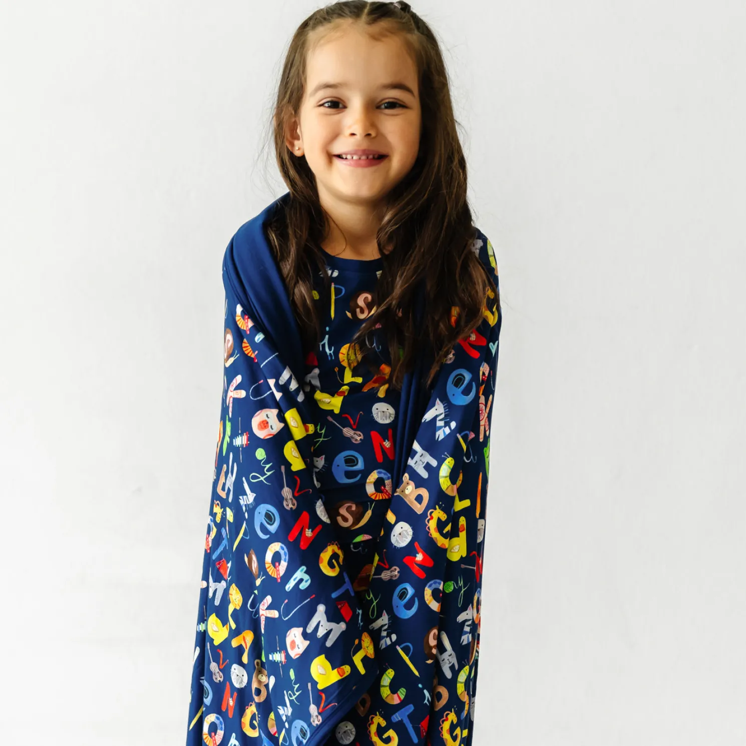 Alphabet Friends Large Cloud Blanket®