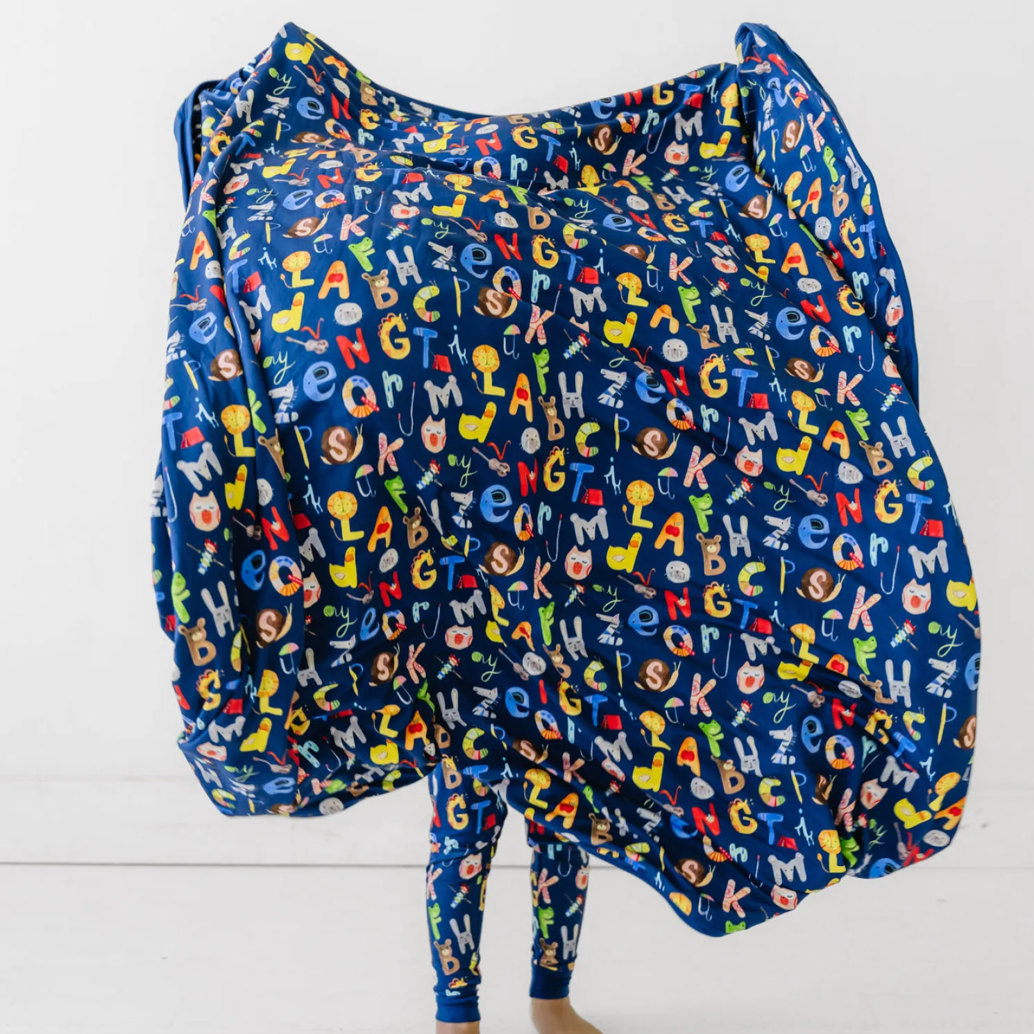 Alphabet Friends Large Cloud Blanket®