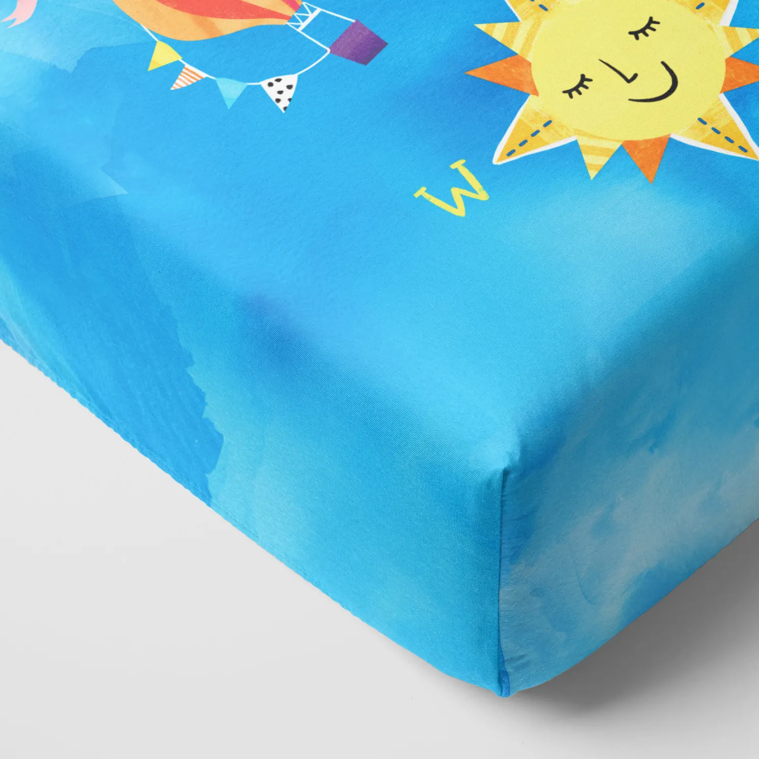 Around The World Fitted Crib Sheet