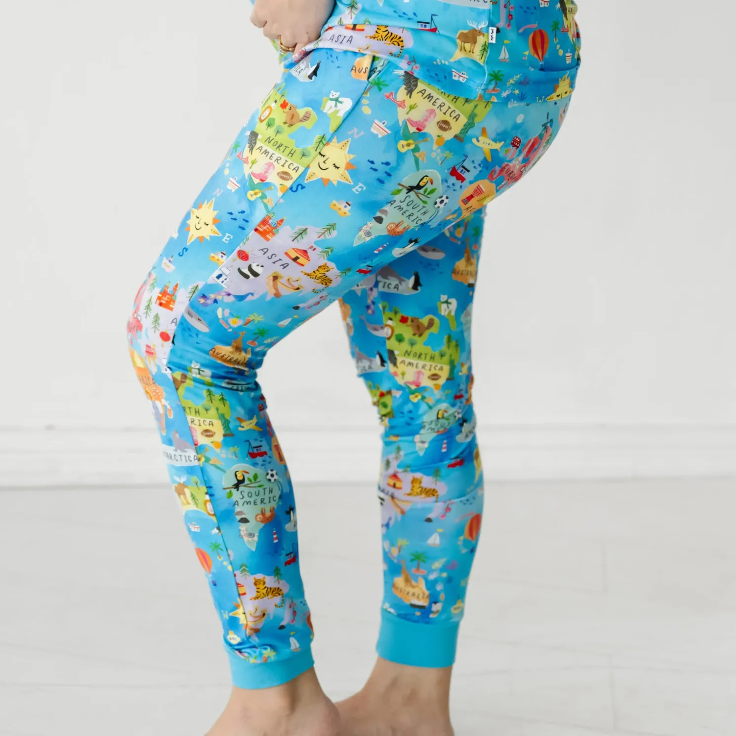 Around The World Women's Pajama Pants