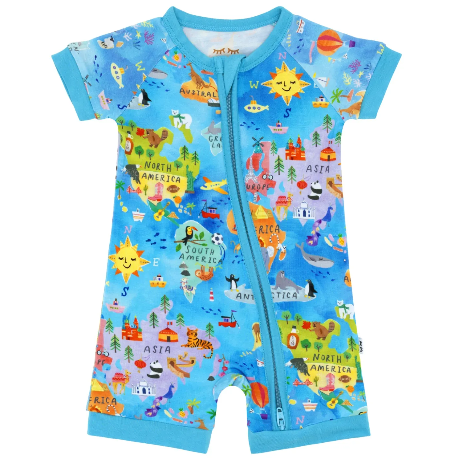 Around The World Shorty Zippy