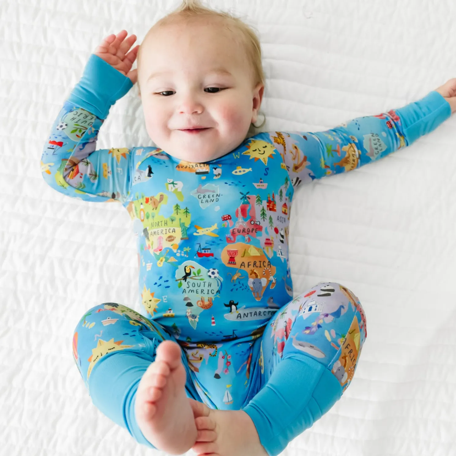 Around The World Crescent Zippy