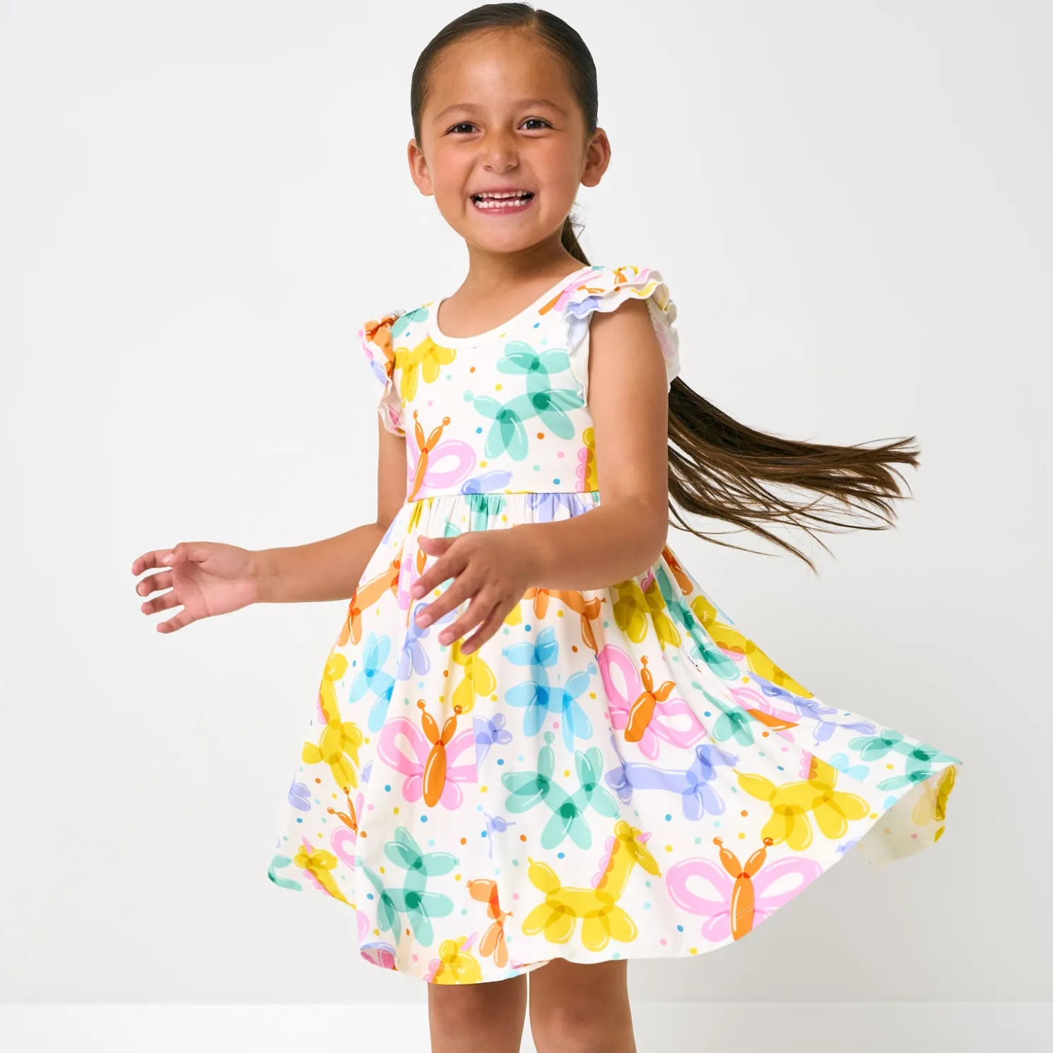 Balloon Bash Flutter Twirl Dress