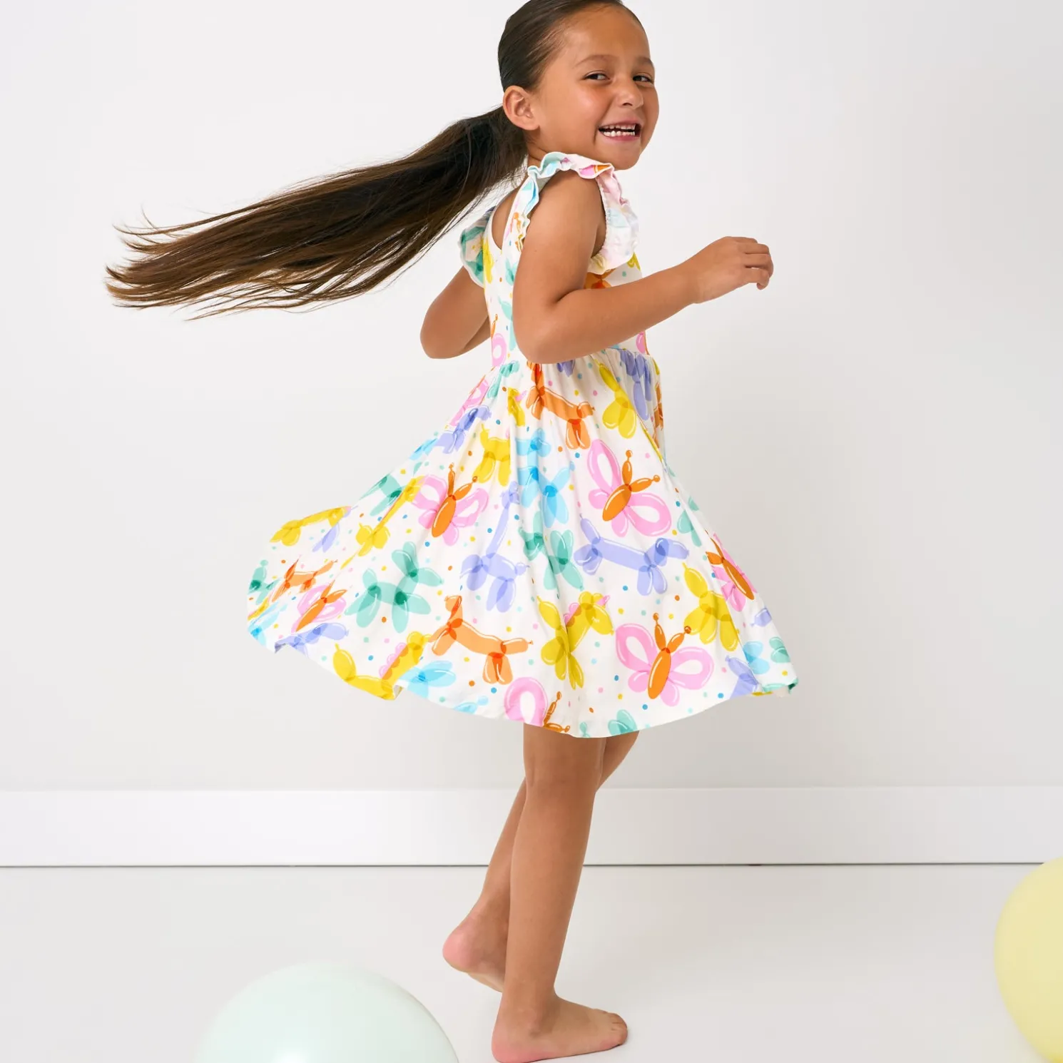 Balloon Bash Flutter Twirl Dress