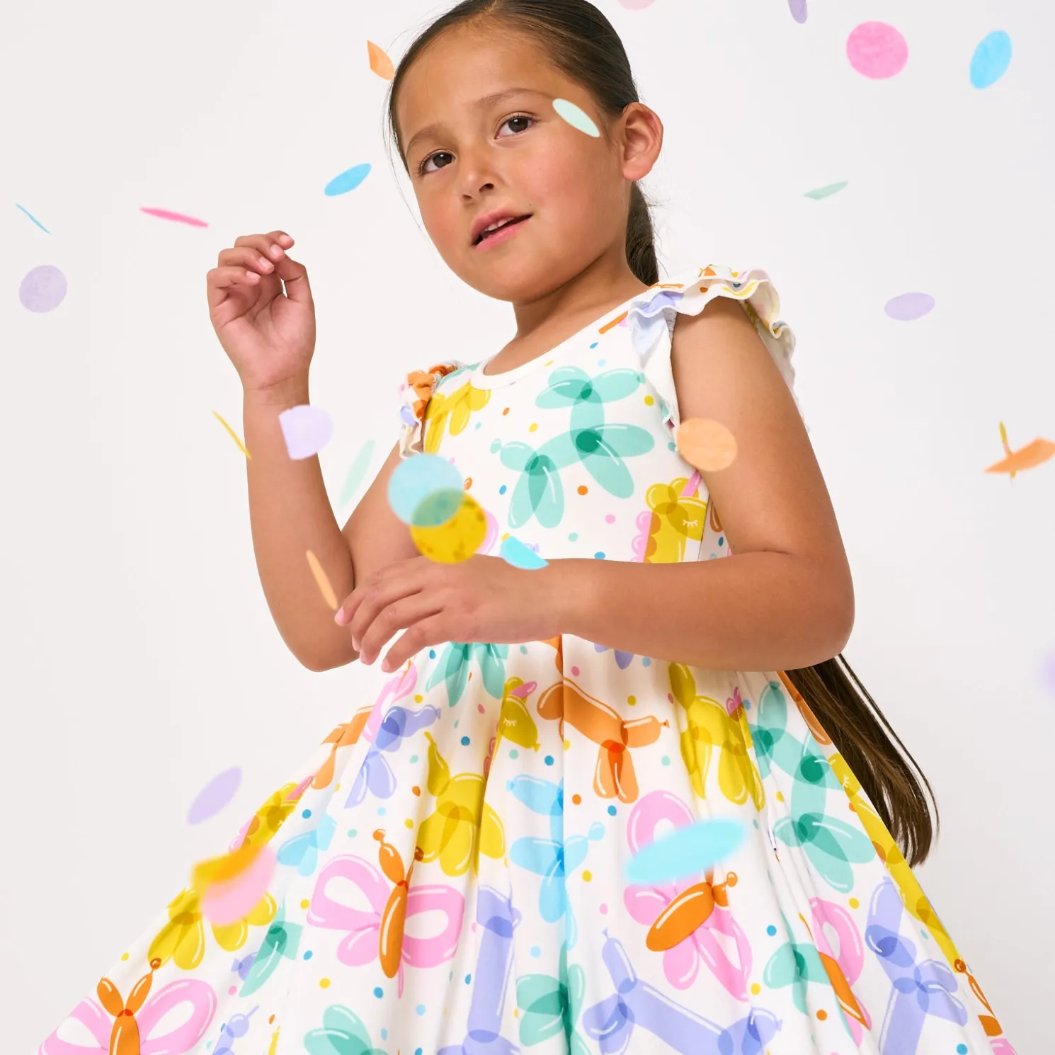 Balloon Bash Flutter Twirl Dress