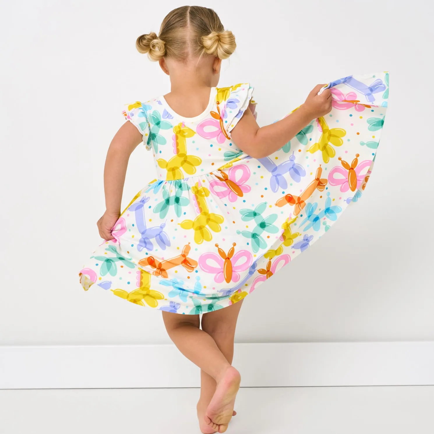 Balloon Bash Flutter Twirl Dress