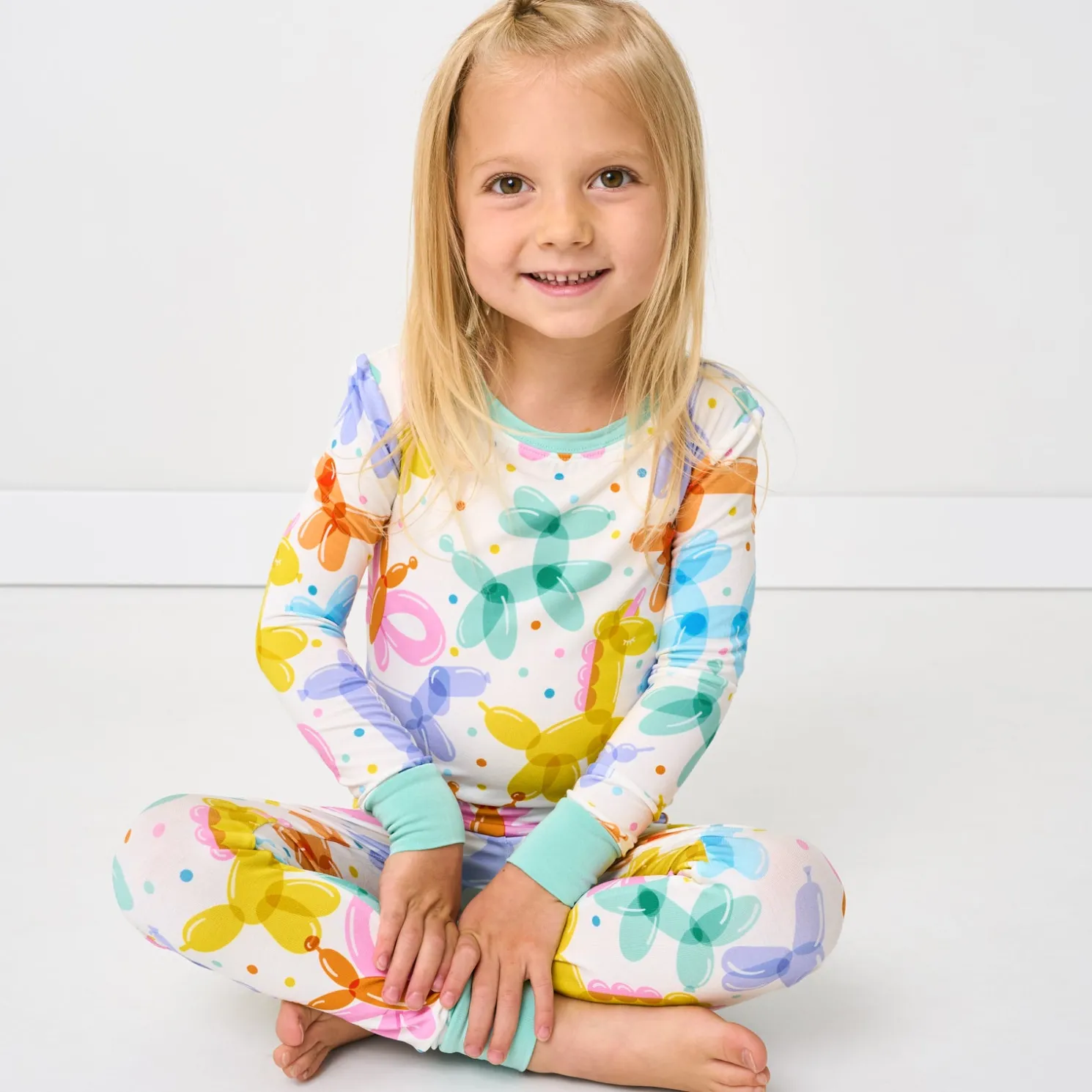 Balloon Bash Two-Piece Pajama Set