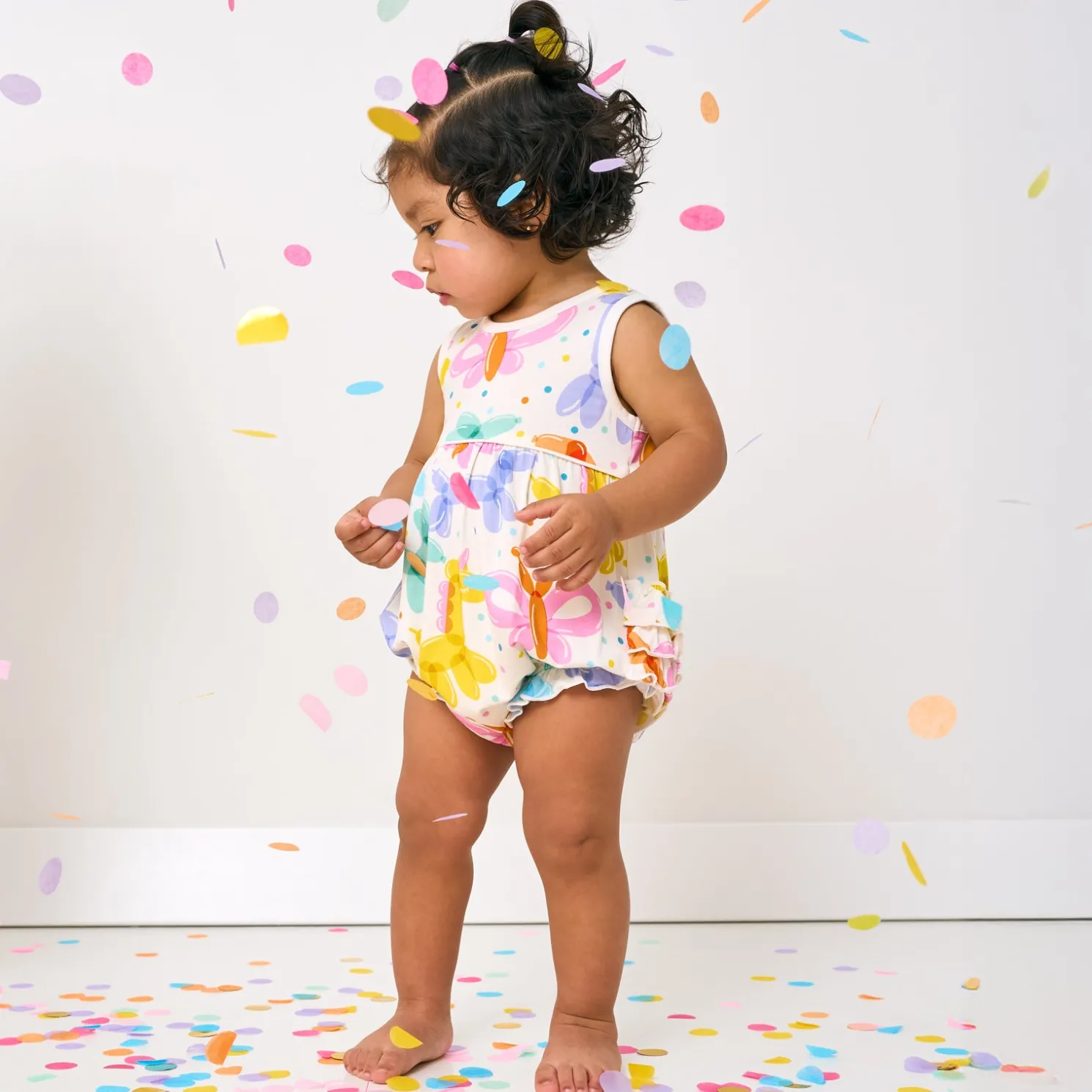 Balloon Bash Bubble Romper