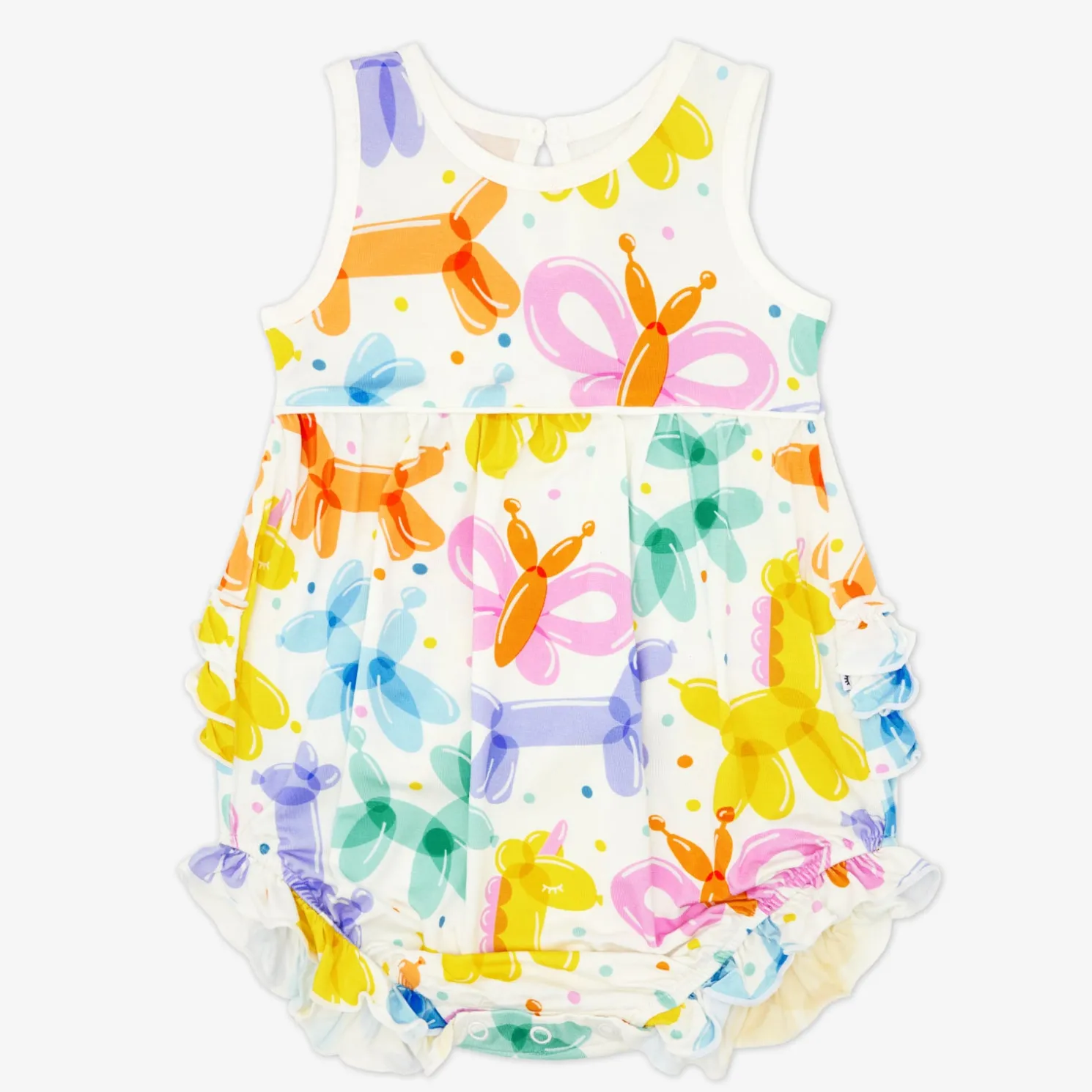Balloon Bash Bubble Romper