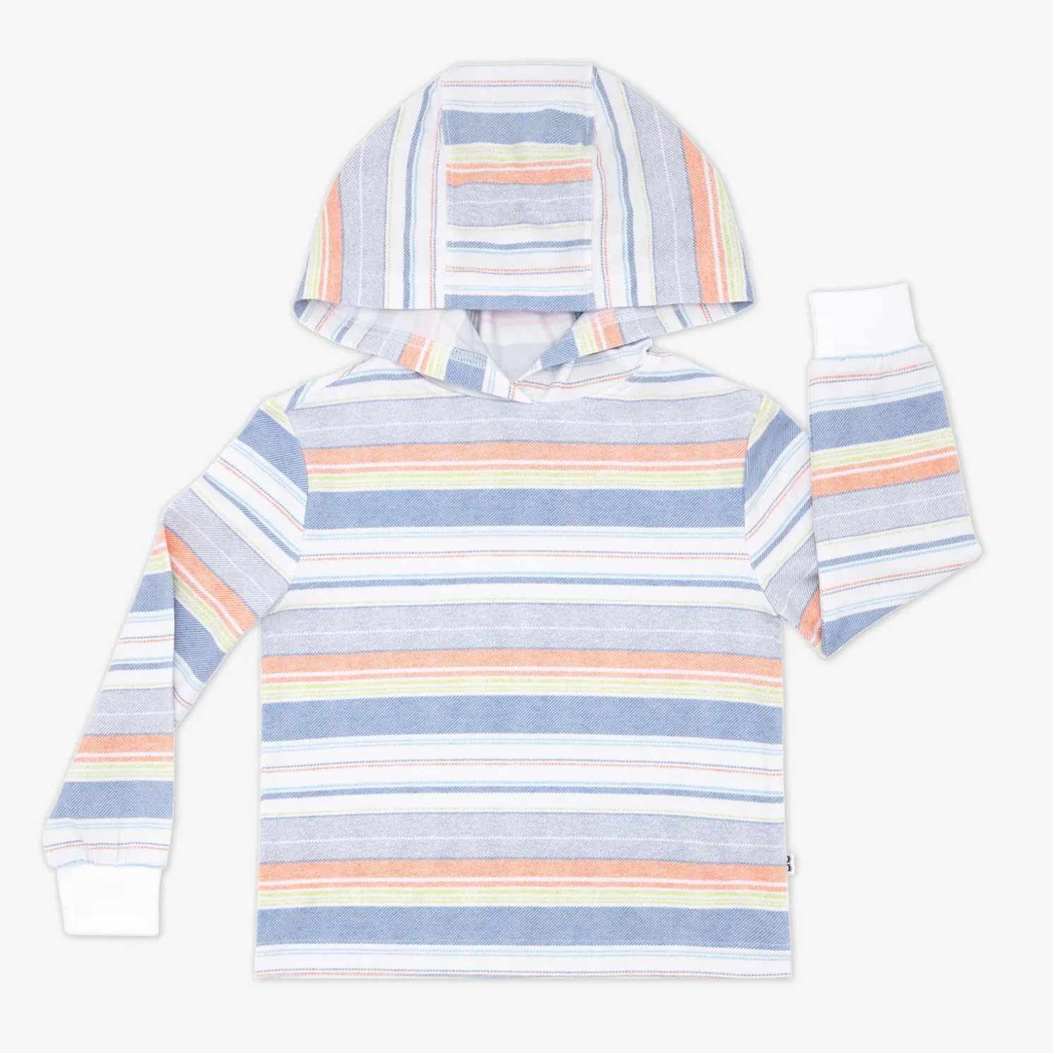Beachy Stripe Hooded Tee