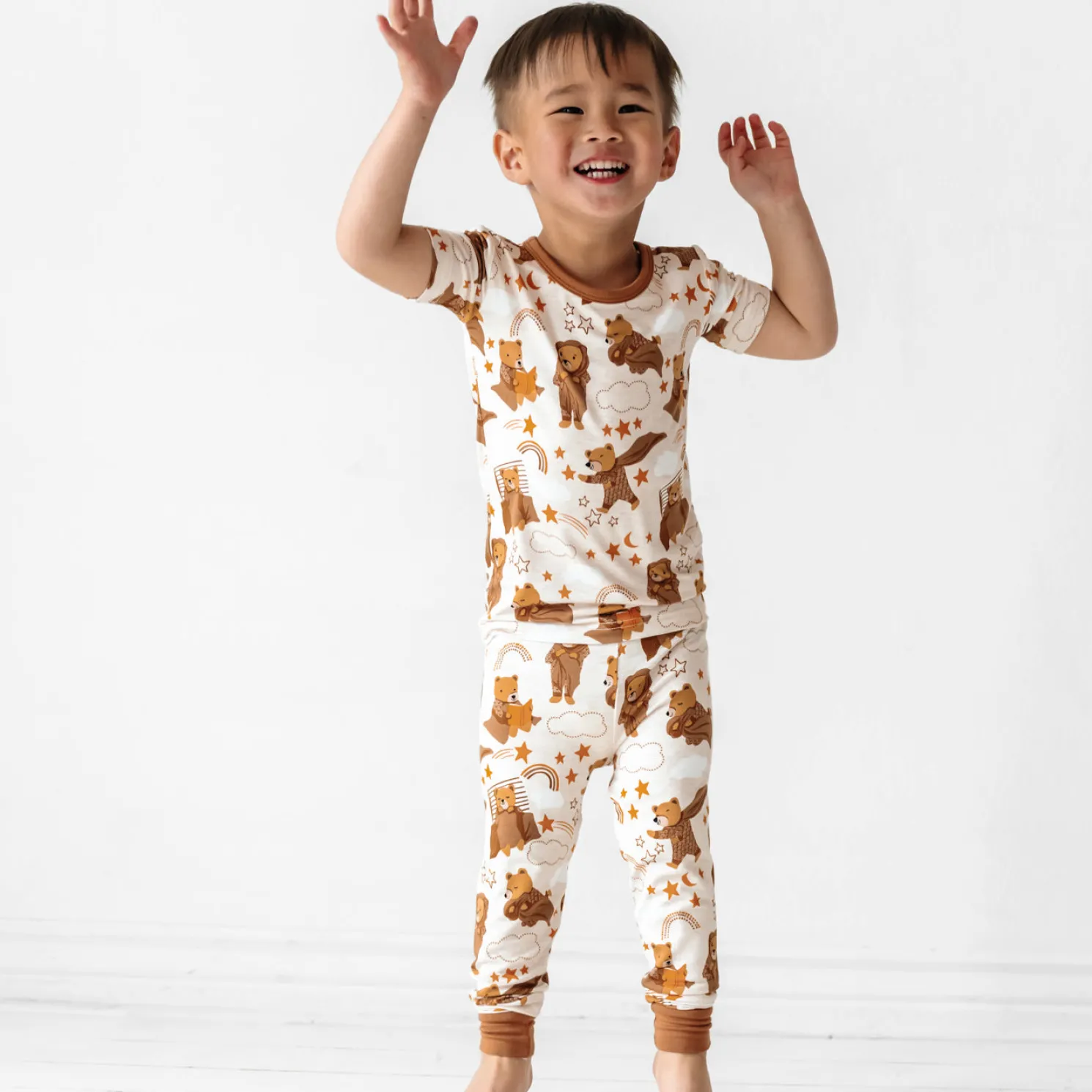 Beary Sleepy Two-Piece Pajama Set