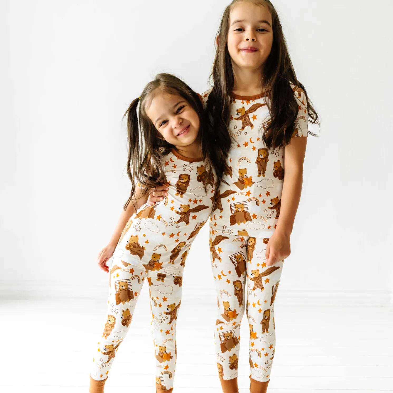 Beary Sleepy Two-Piece Pajama Set