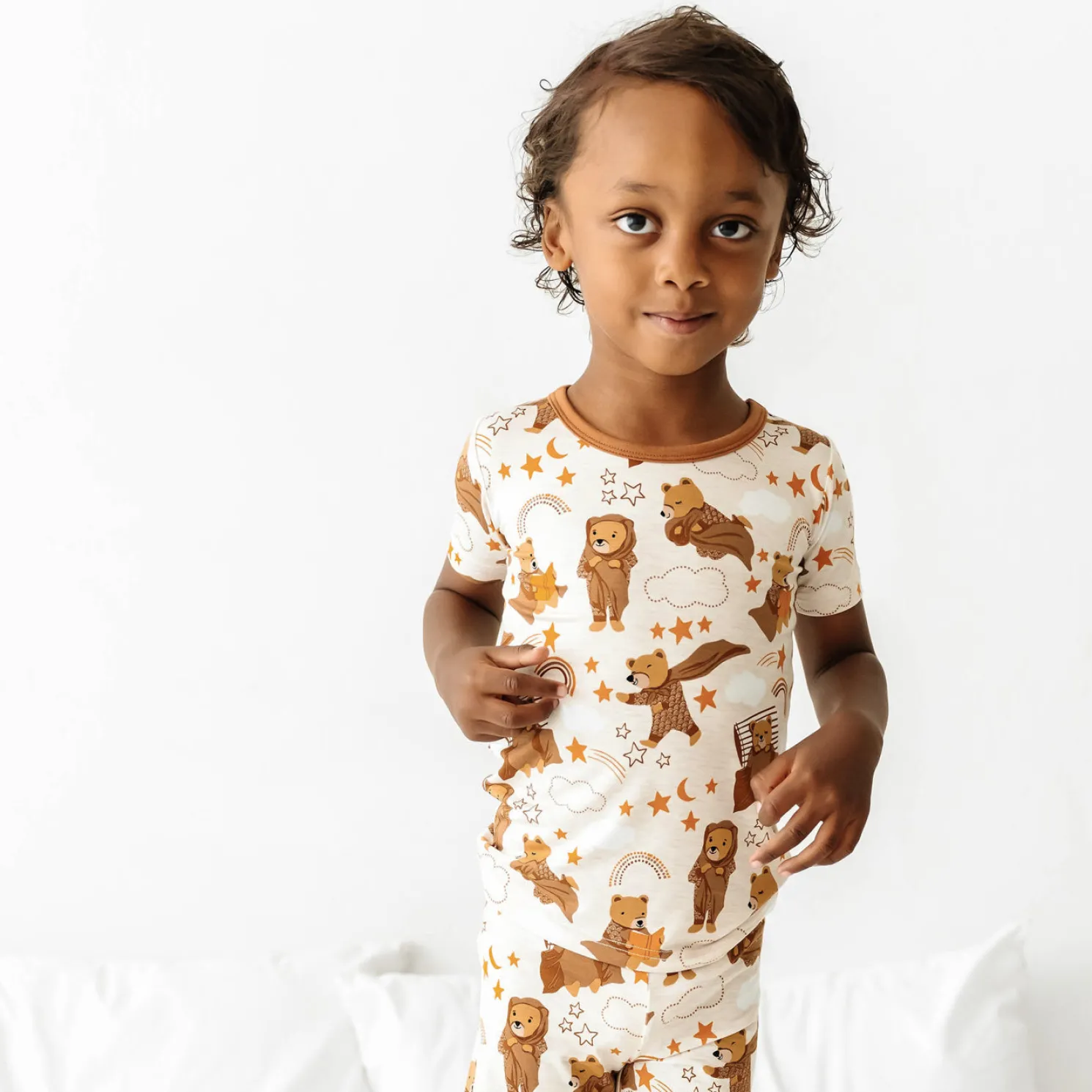 Beary Sleepy Two-Piece Pajama Set