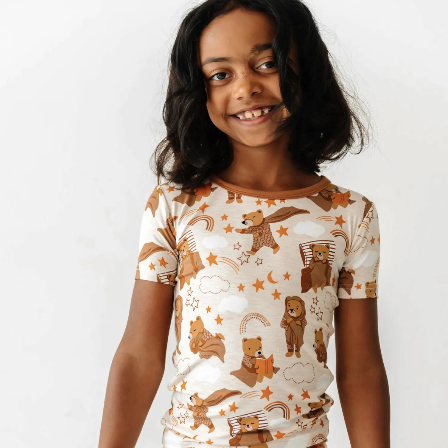 Beary Sleepy Two-Piece Pajama Set