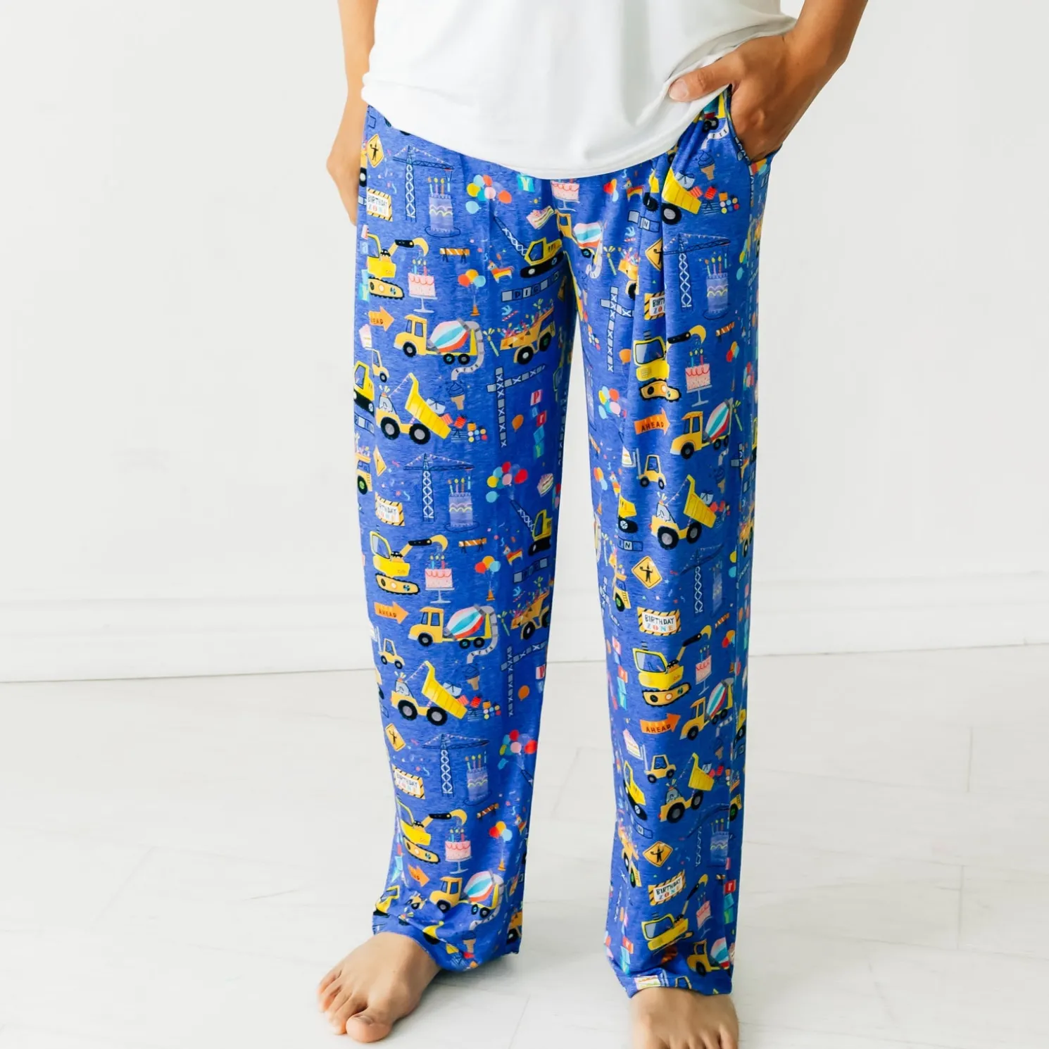 Birthday Builders Men's Pajama Pants