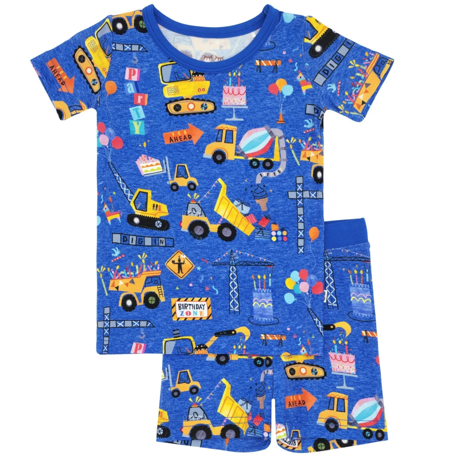 Birthday Builders Two-Piece Pajama Set