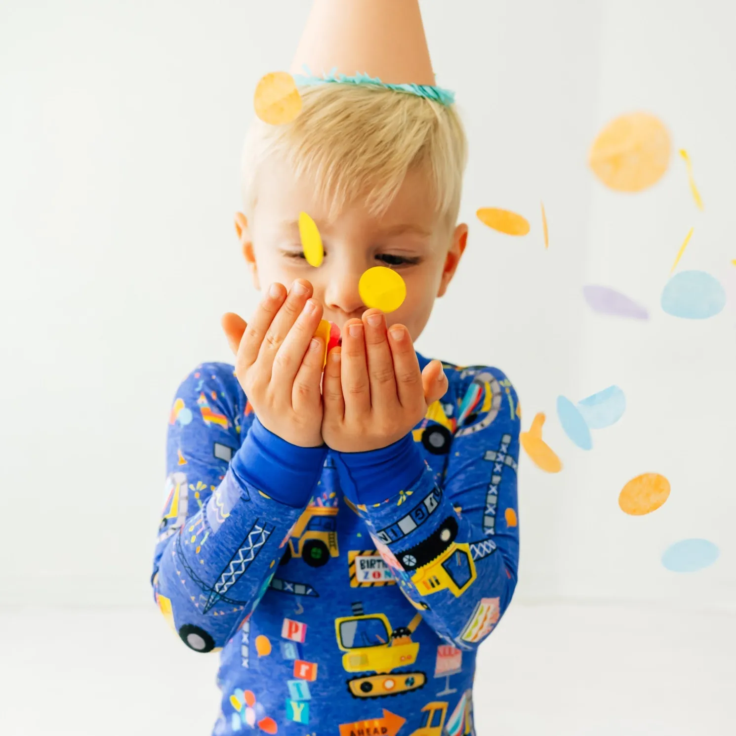 Birthday Builders Two-Piece Pajama Set