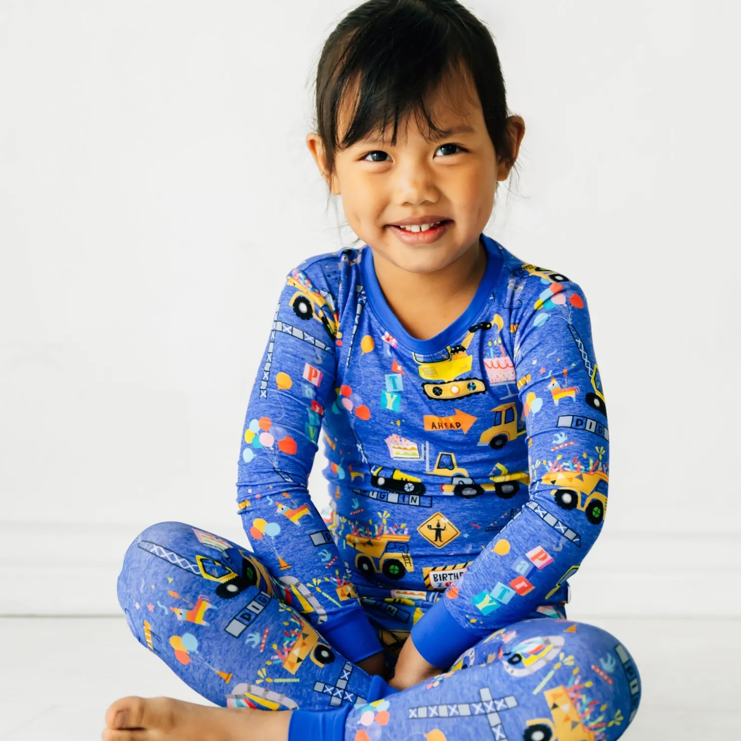 Birthday Builders Two-Piece Pajama Set