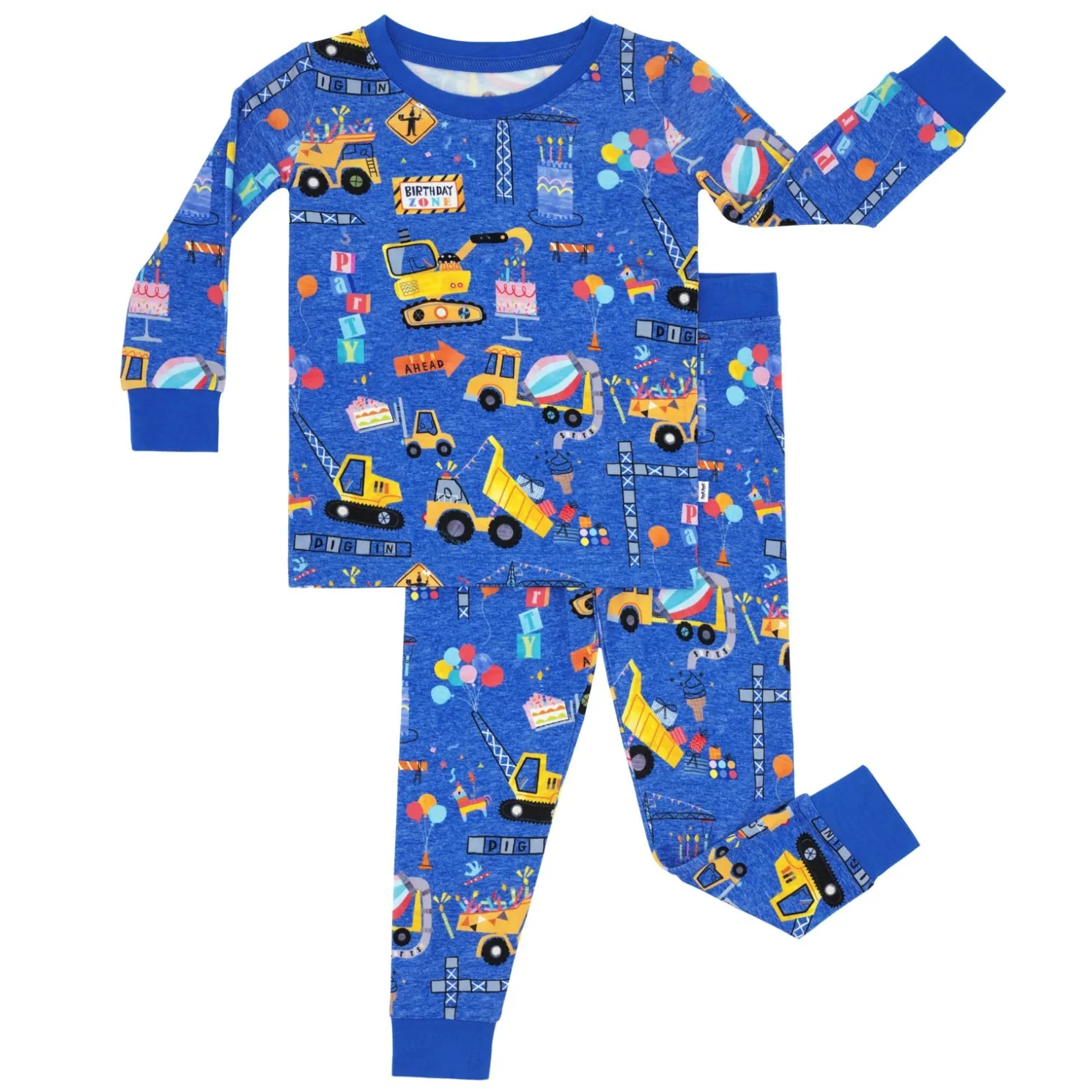 Birthday Builders Two-Piece Pajama Set
