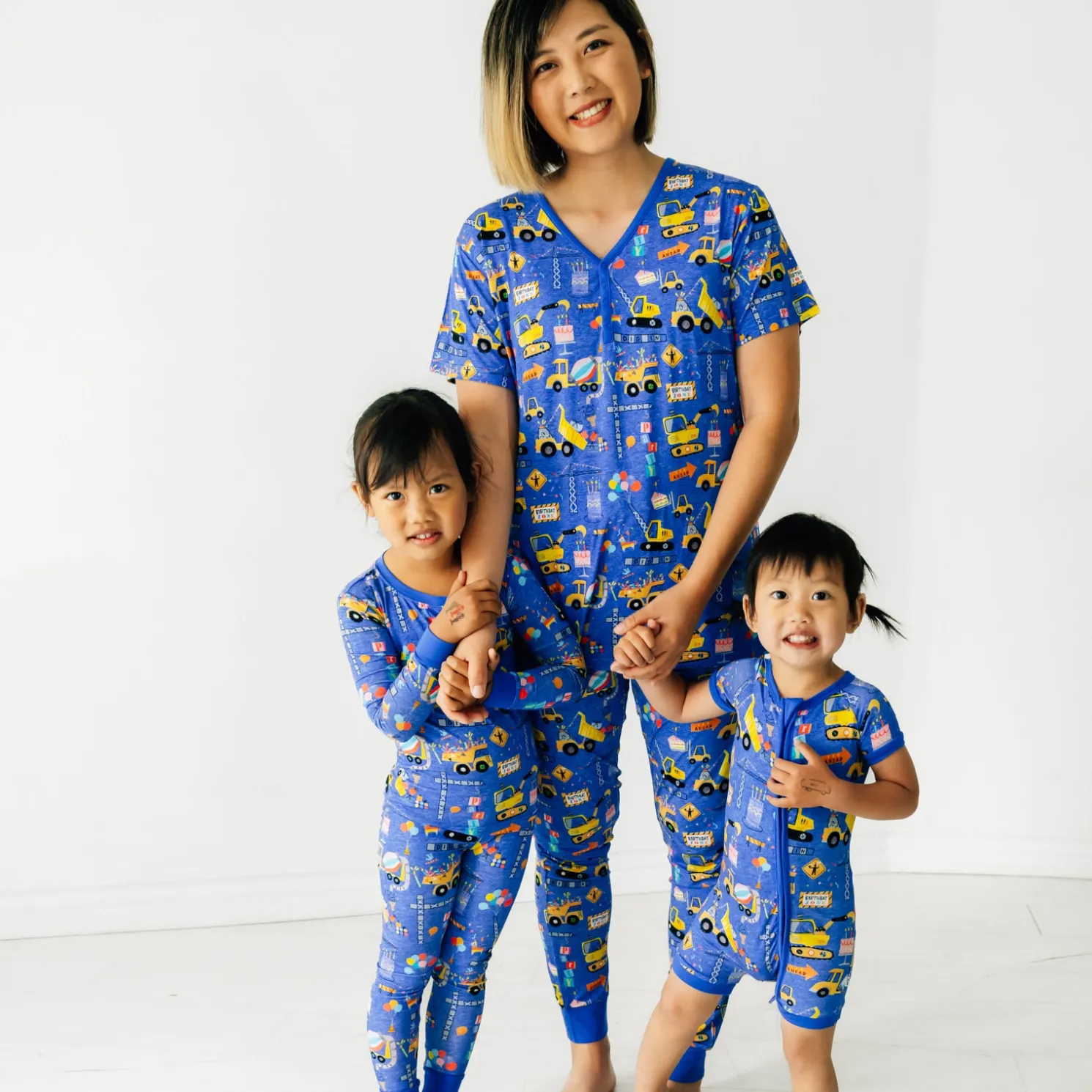 Birthday Builders Women's Short Sleeve Pajama Top