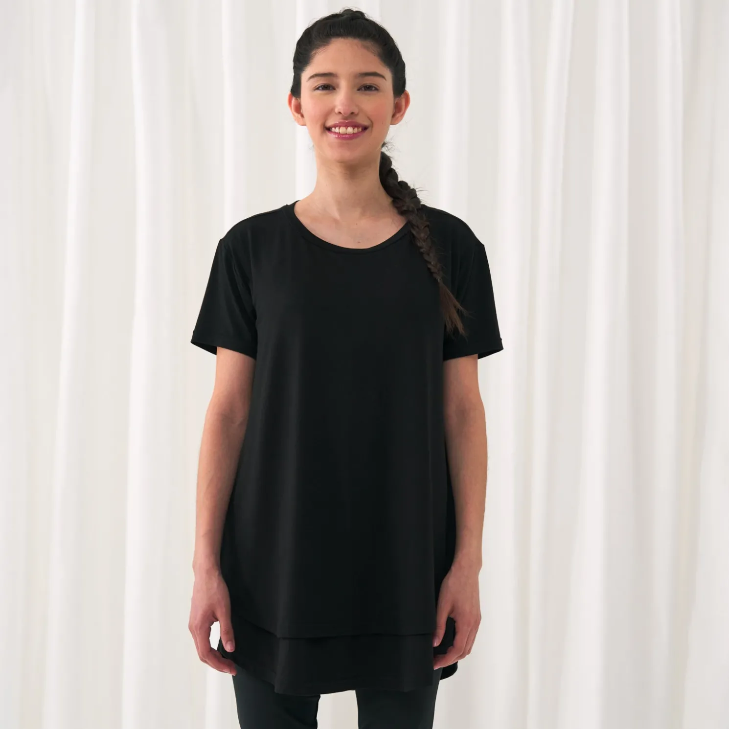 Black Women's Nursing Top