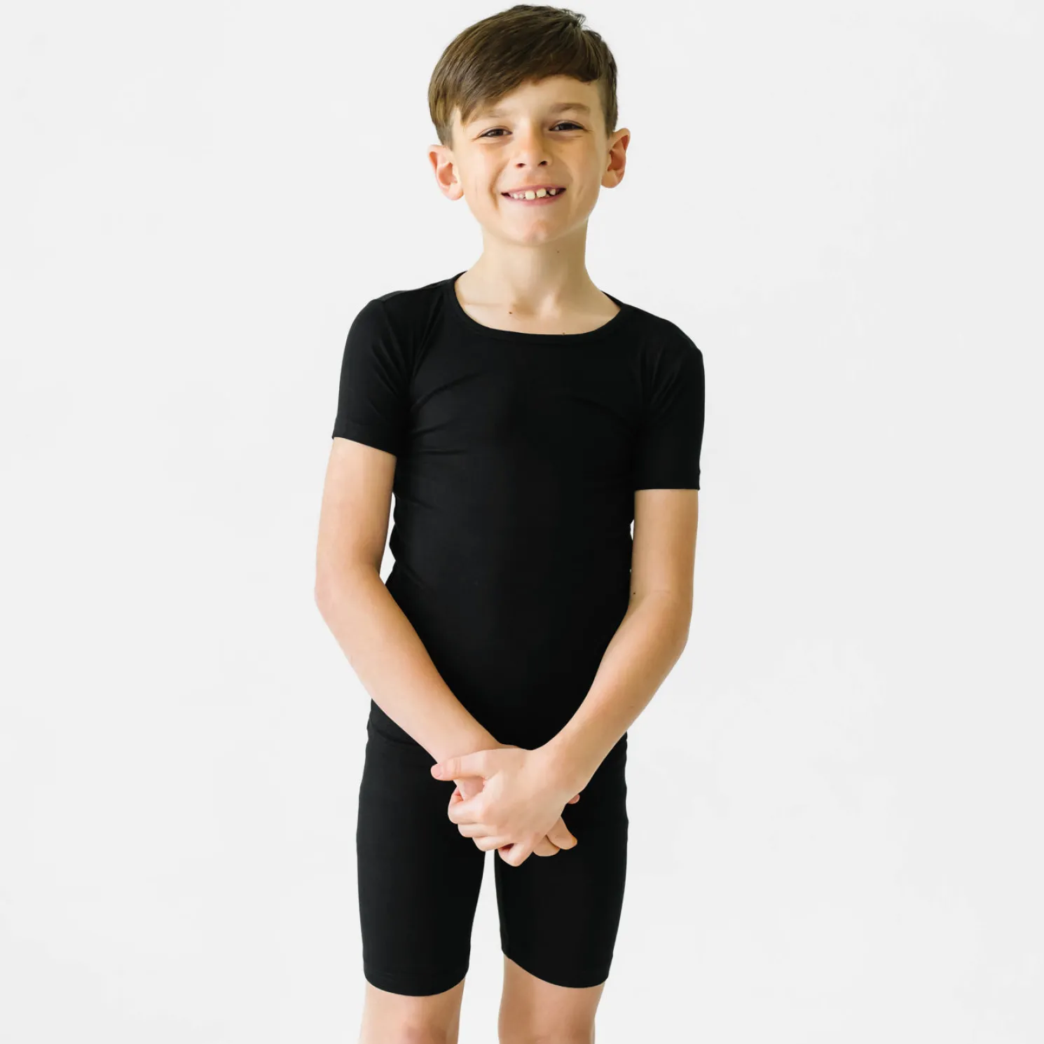 Black Two-Piece Pajama Set