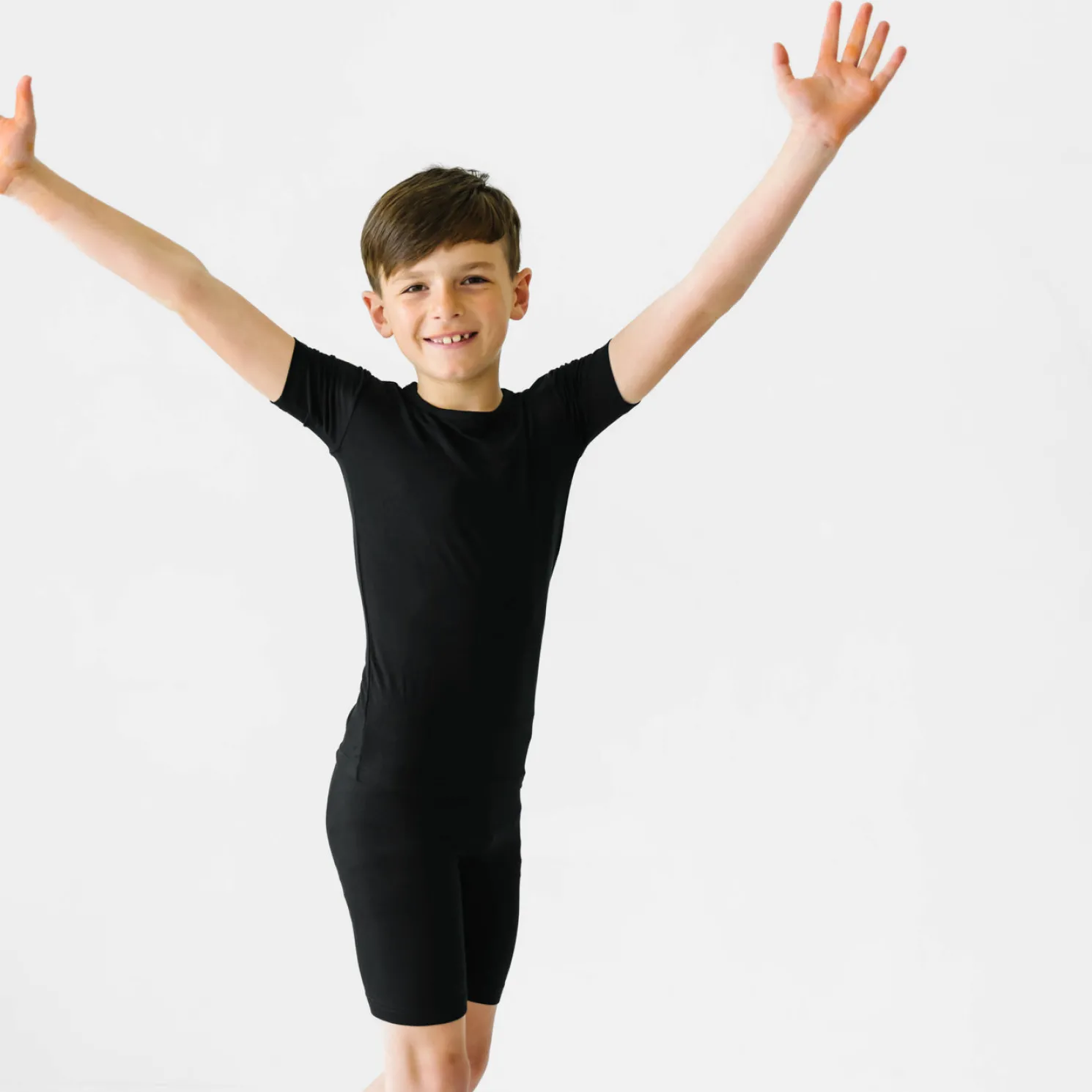 Black Two-Piece Pajama Set