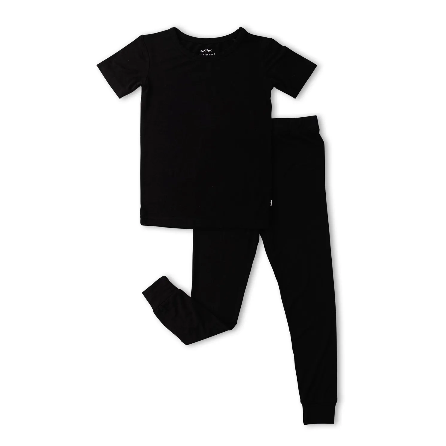 Black Two-Piece Pajama Set