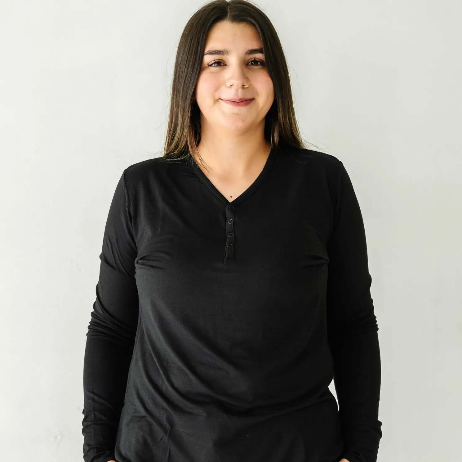 Black Women's Pajama Top