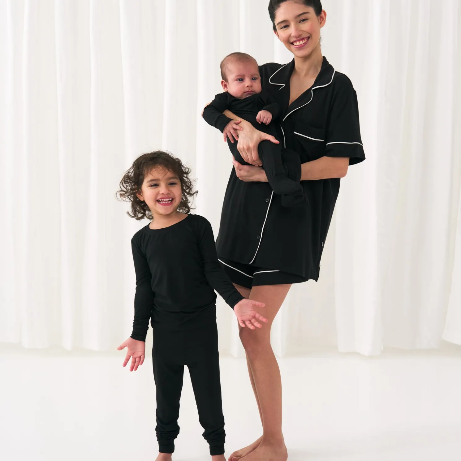 Black Women's Pajama Set