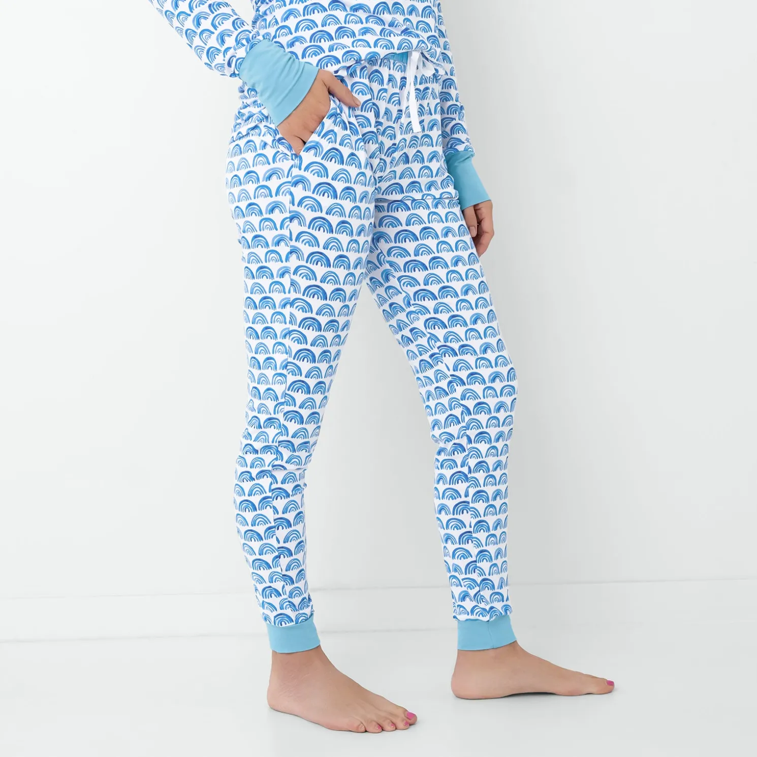 Blue Rainbows Women's Pajama Pants