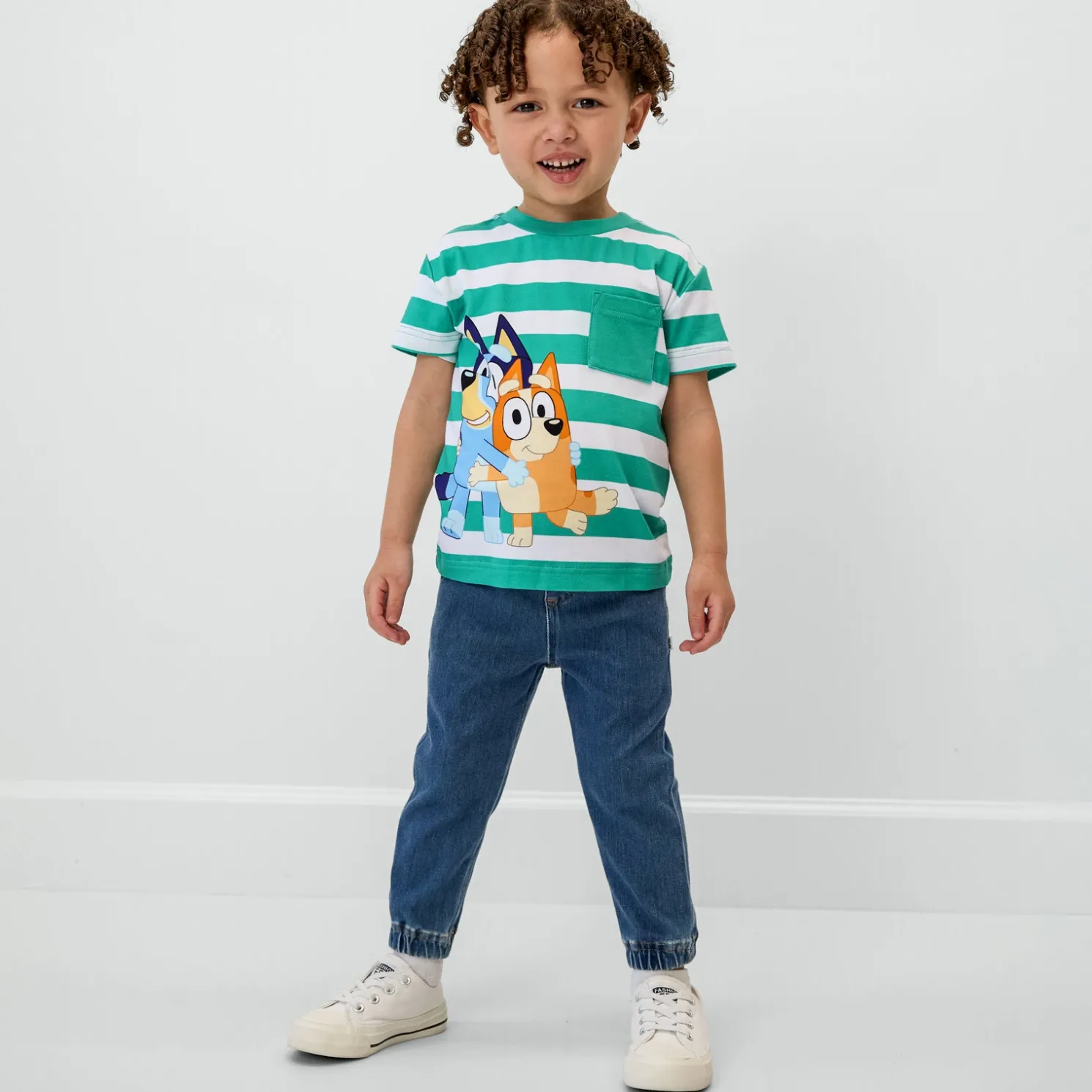 Bluey & Bingo Relaxed Pocket Tee