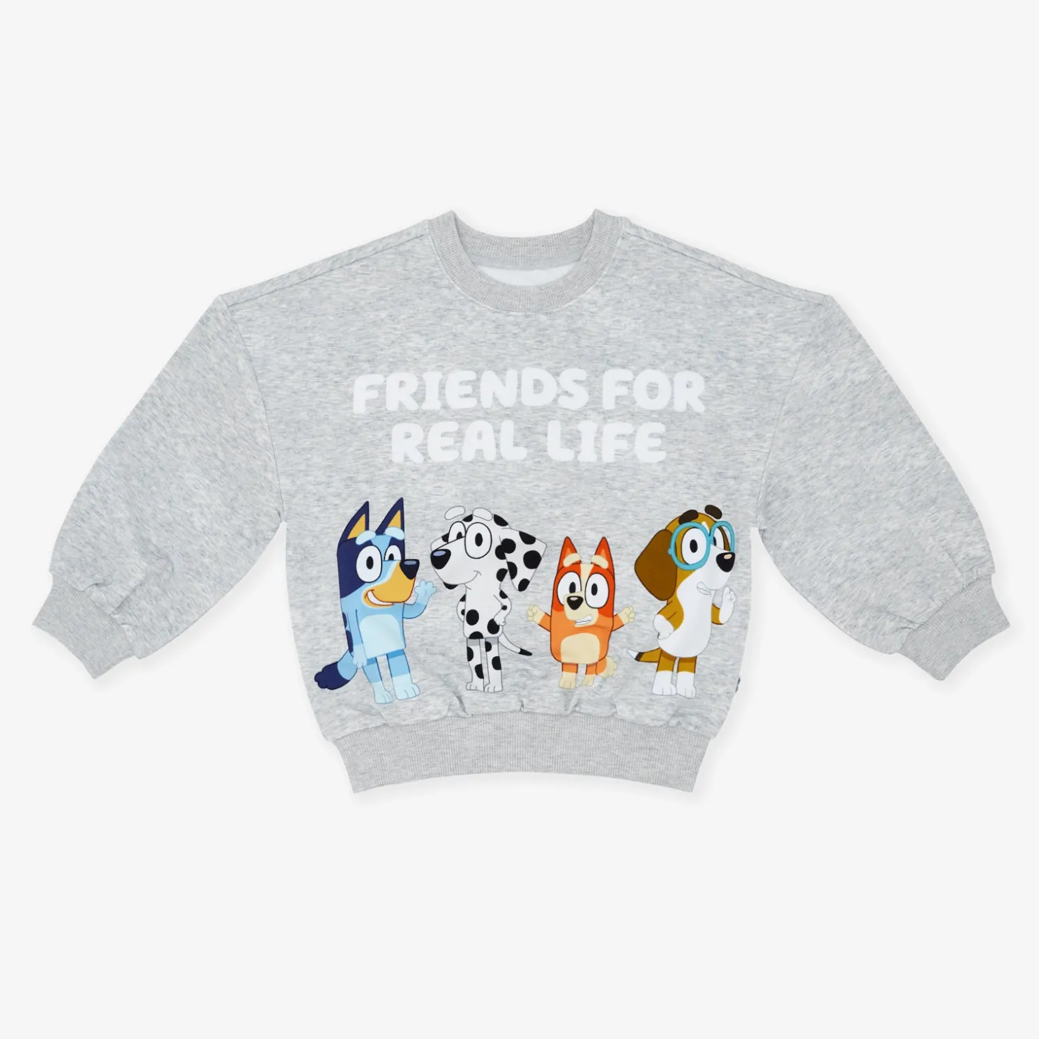 Bluey & Friends Drop Shoulder Crewneck