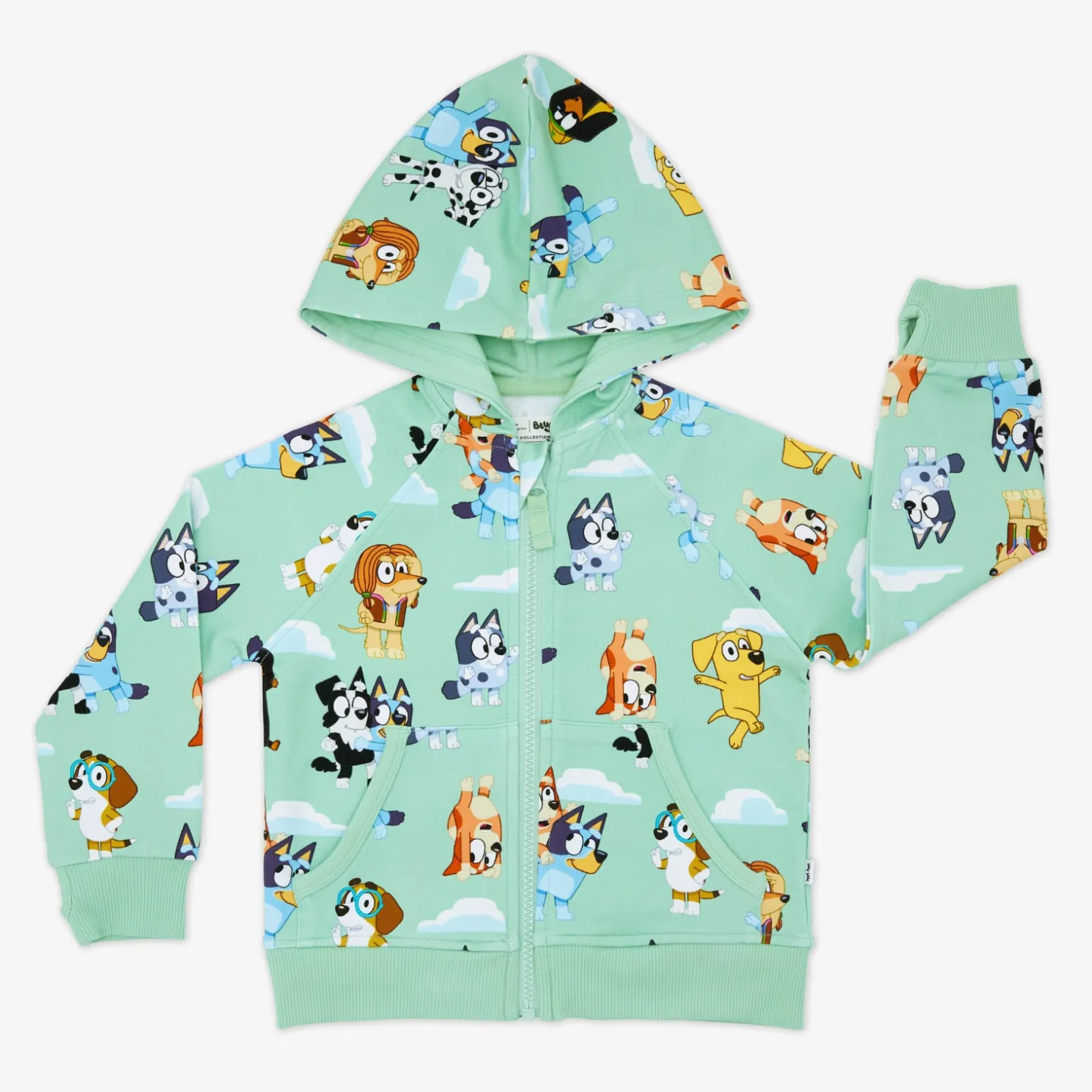 Bluey Sky's The Limit Zip Hoodie