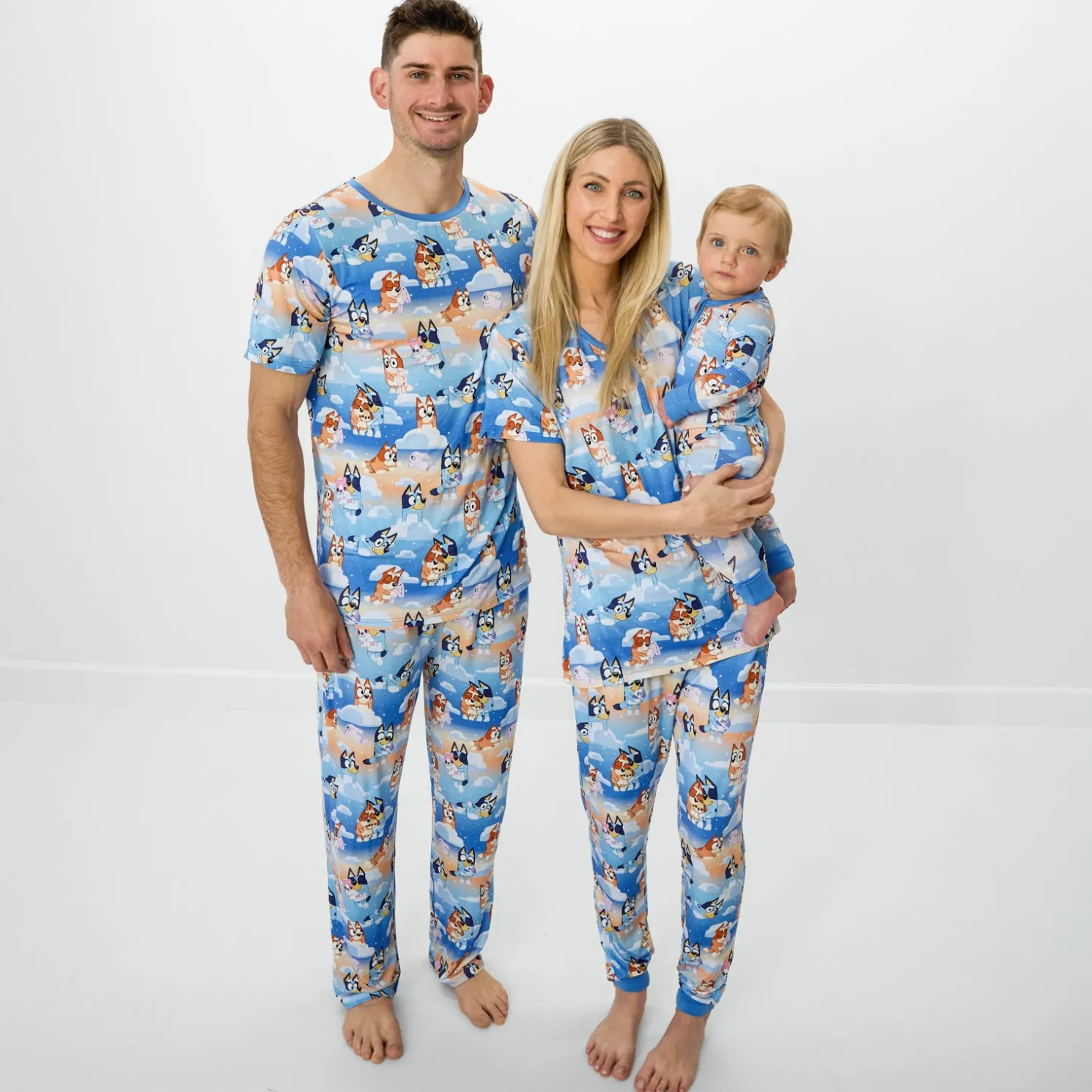 Bluey Sleepytime Women's Short Sleeve Pajama Top