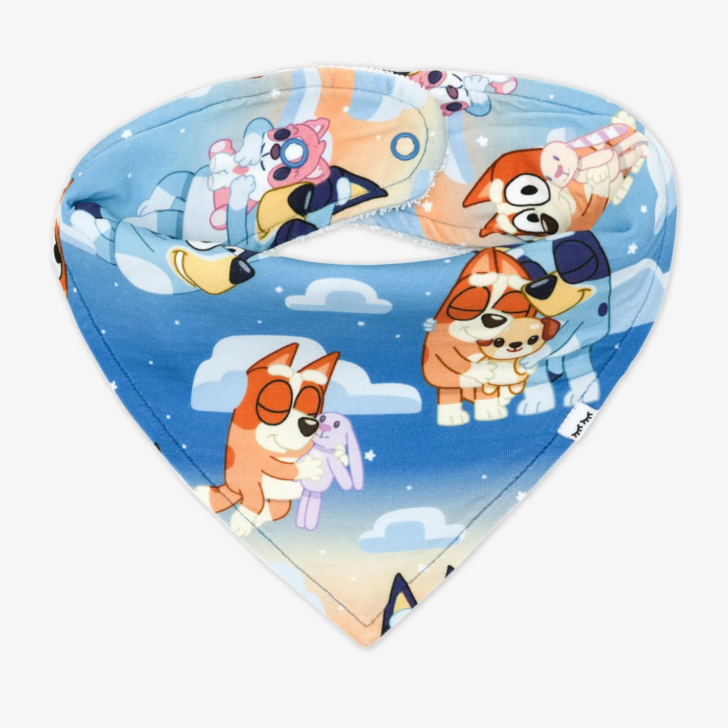 Bluey Sleepytime Bandana Bib