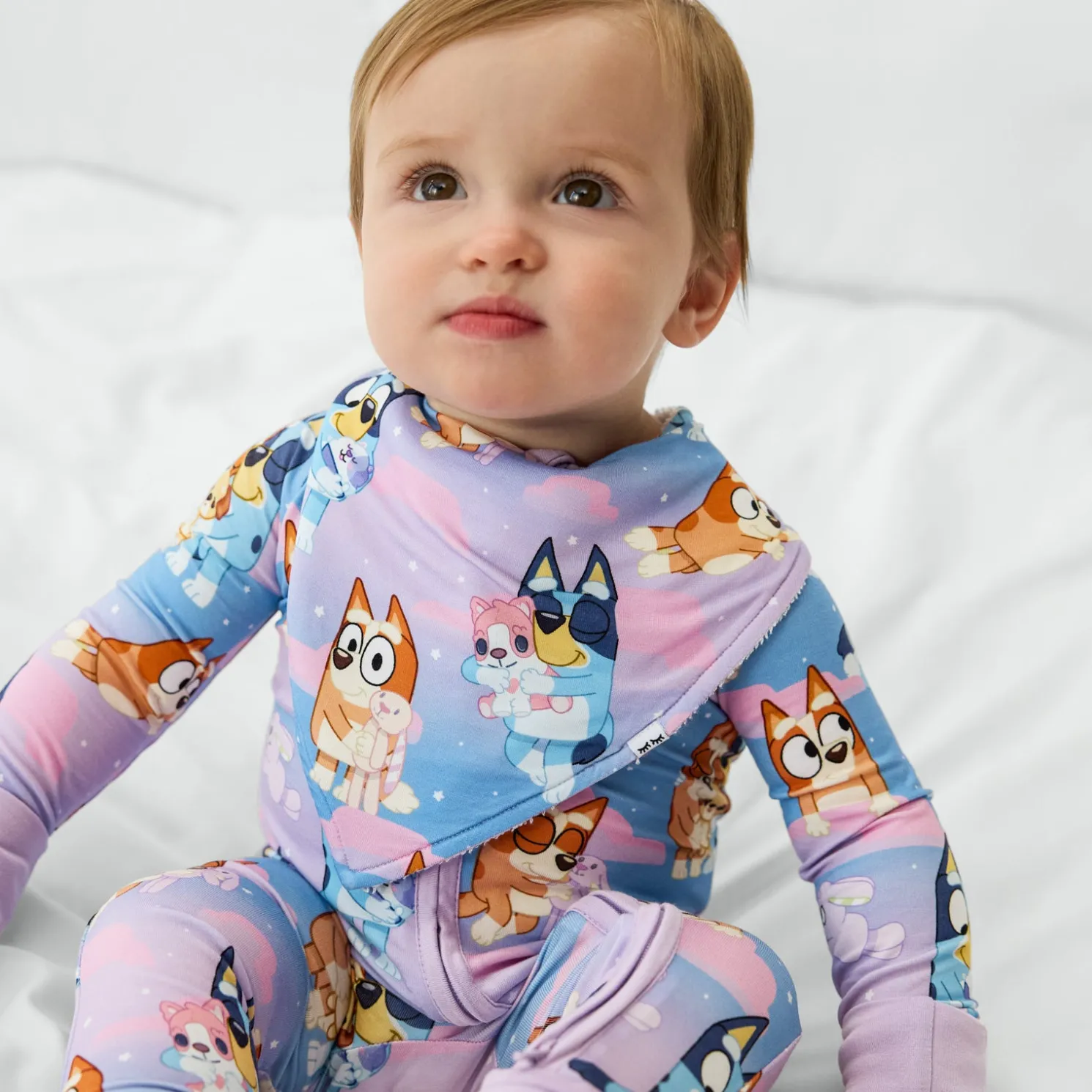 Bluey Sleepytime Bandana Bib