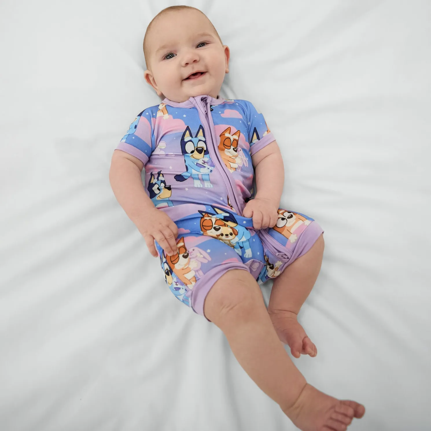 Bluey Sleepytime Shorty Zippy