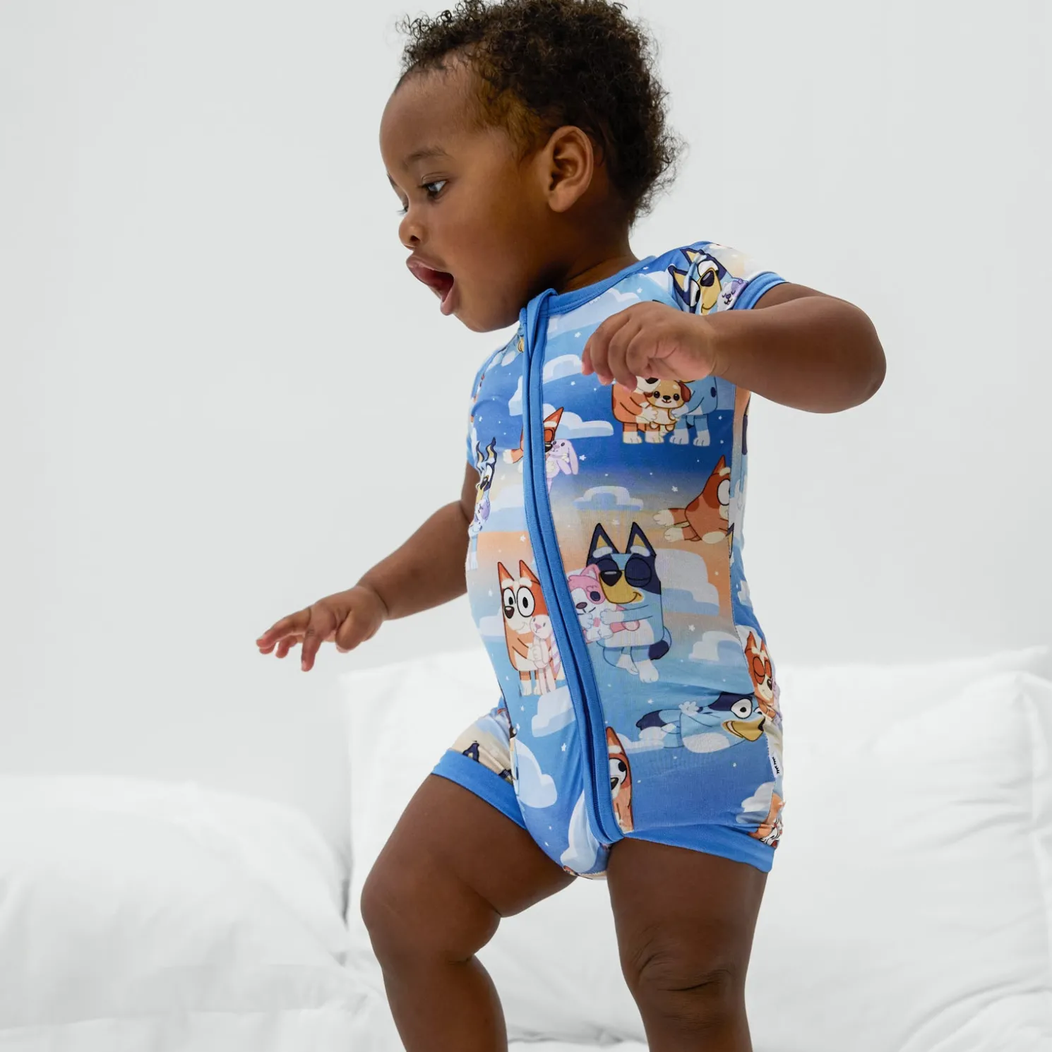 Bluey Sleepytime Shorty Zippy