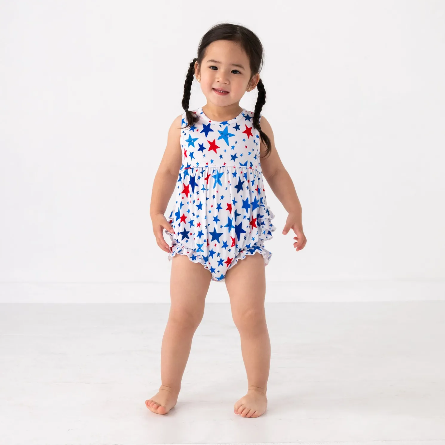 Bright Stars Bubble Romper