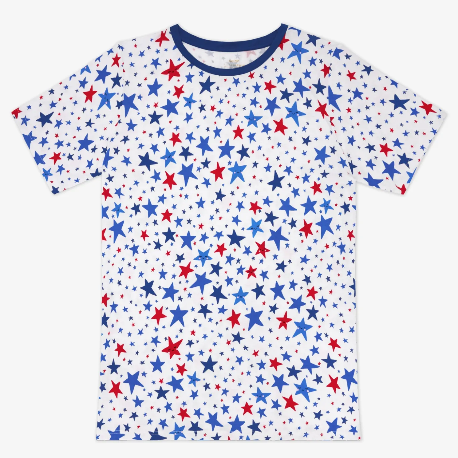 Bright Stars Men's Short Sleeve Pajama Top