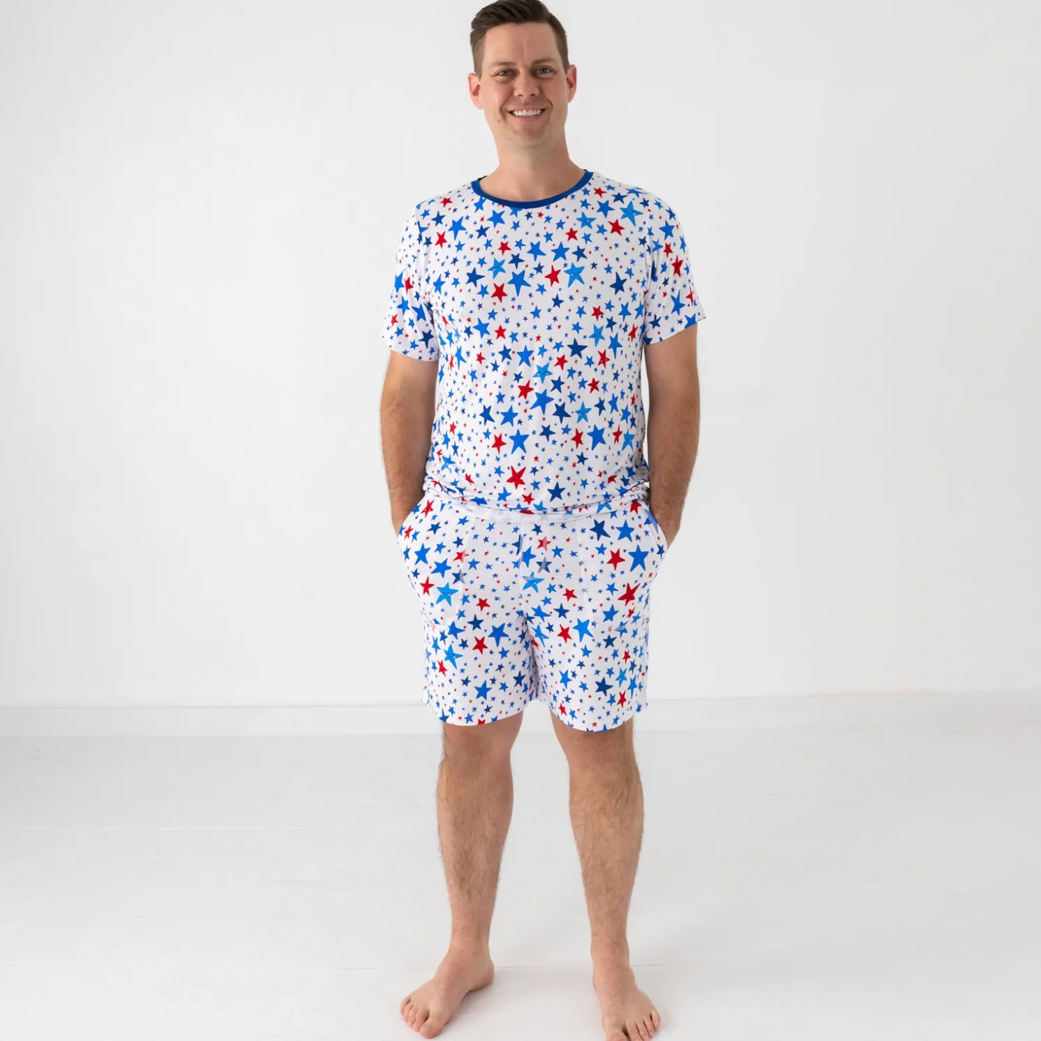 Bright Stars Men's Pajama Shorts