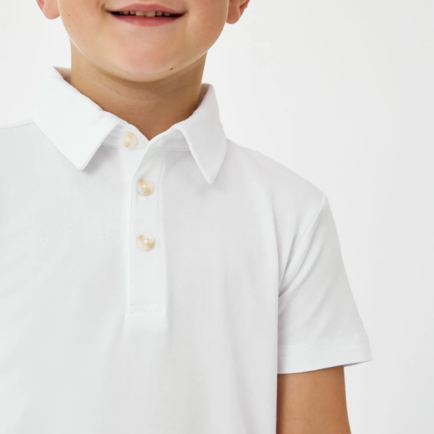 Bright White Polo Shirt