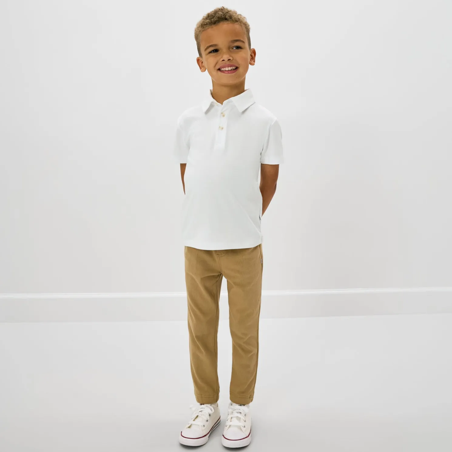 Bright White Polo Shirt