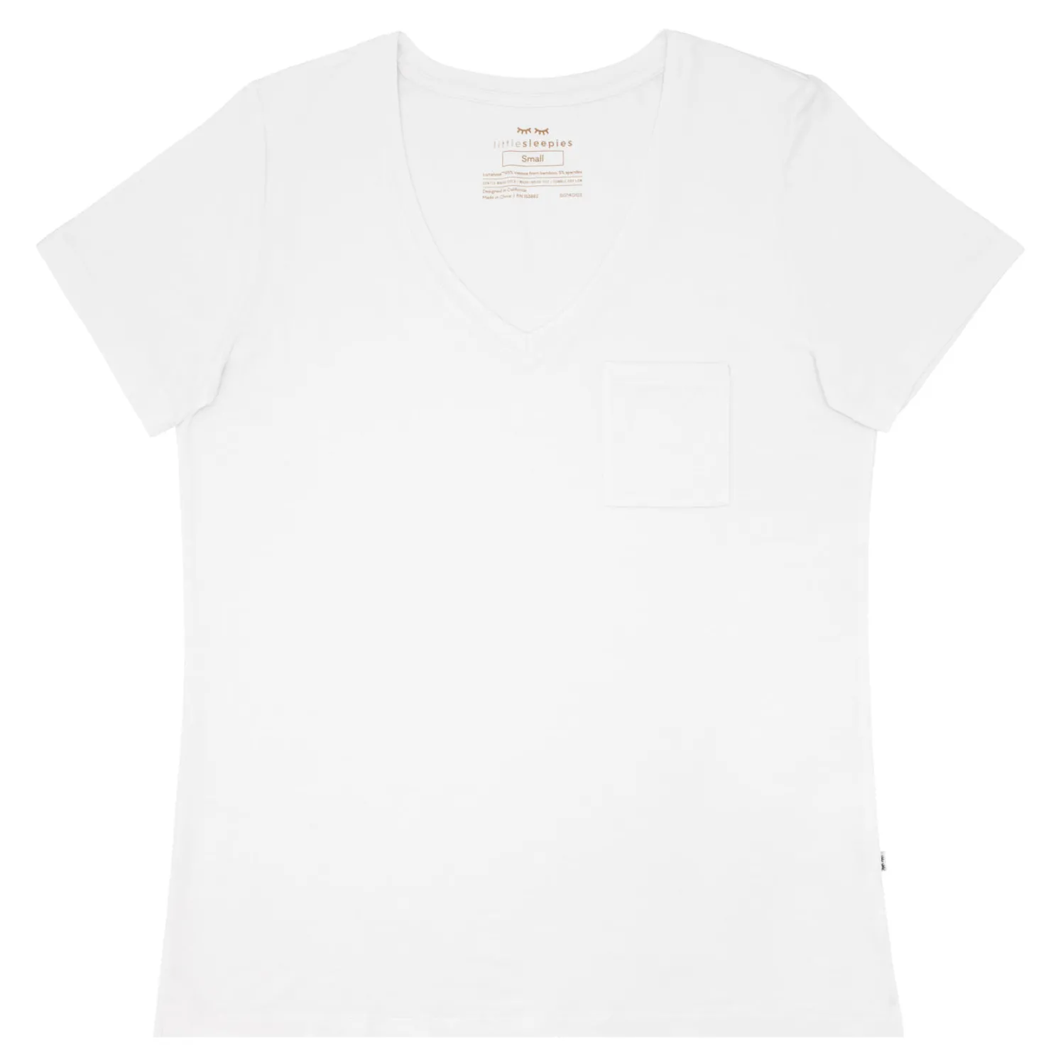 Bright White Perfect Pocket Tee