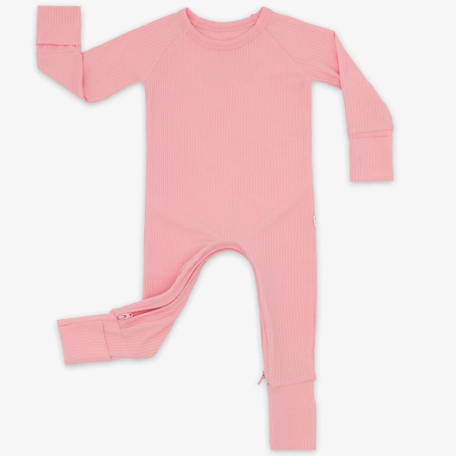 Bubblegum Ribbed Crescent Zippy