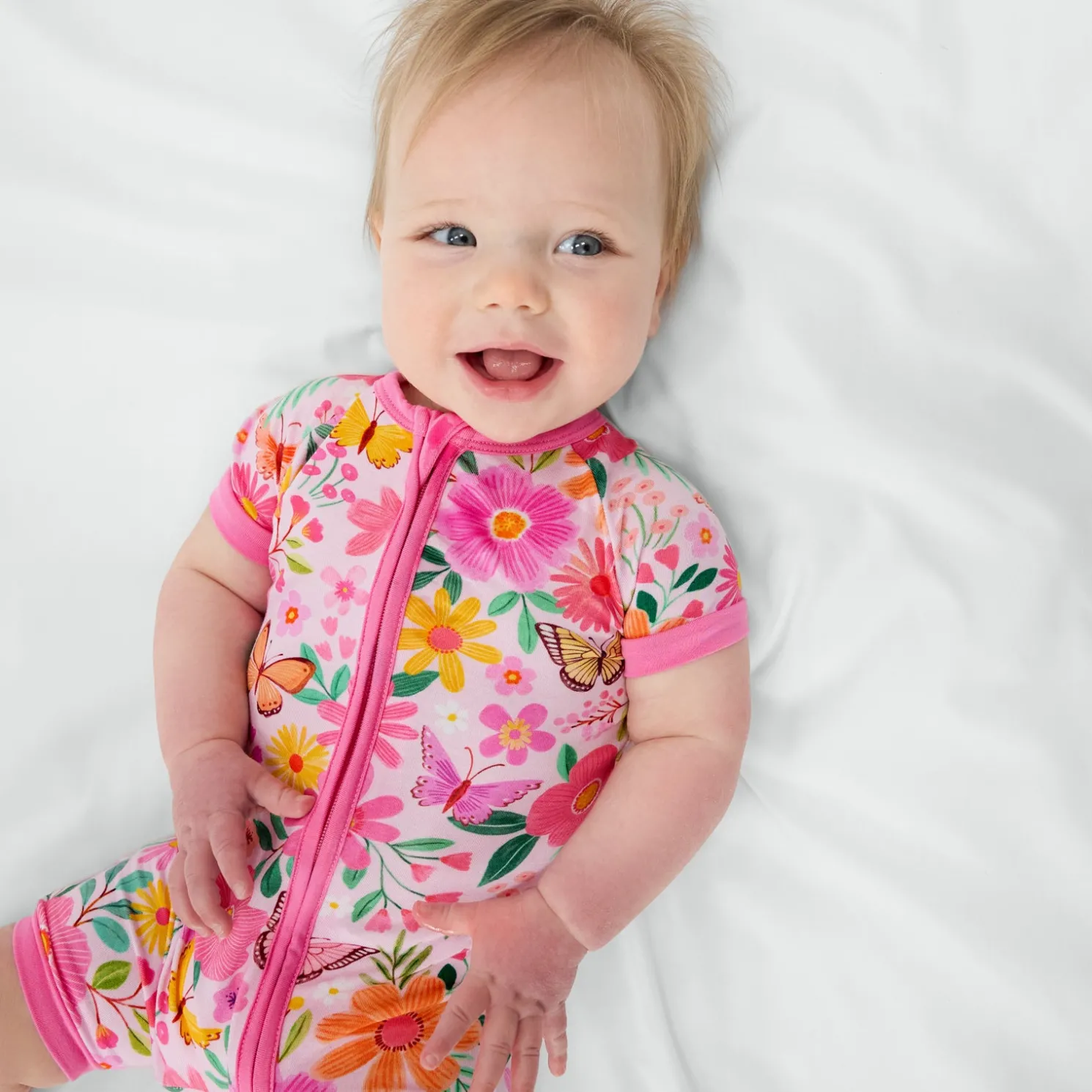 Butterfly Blooms Shorty Zippy